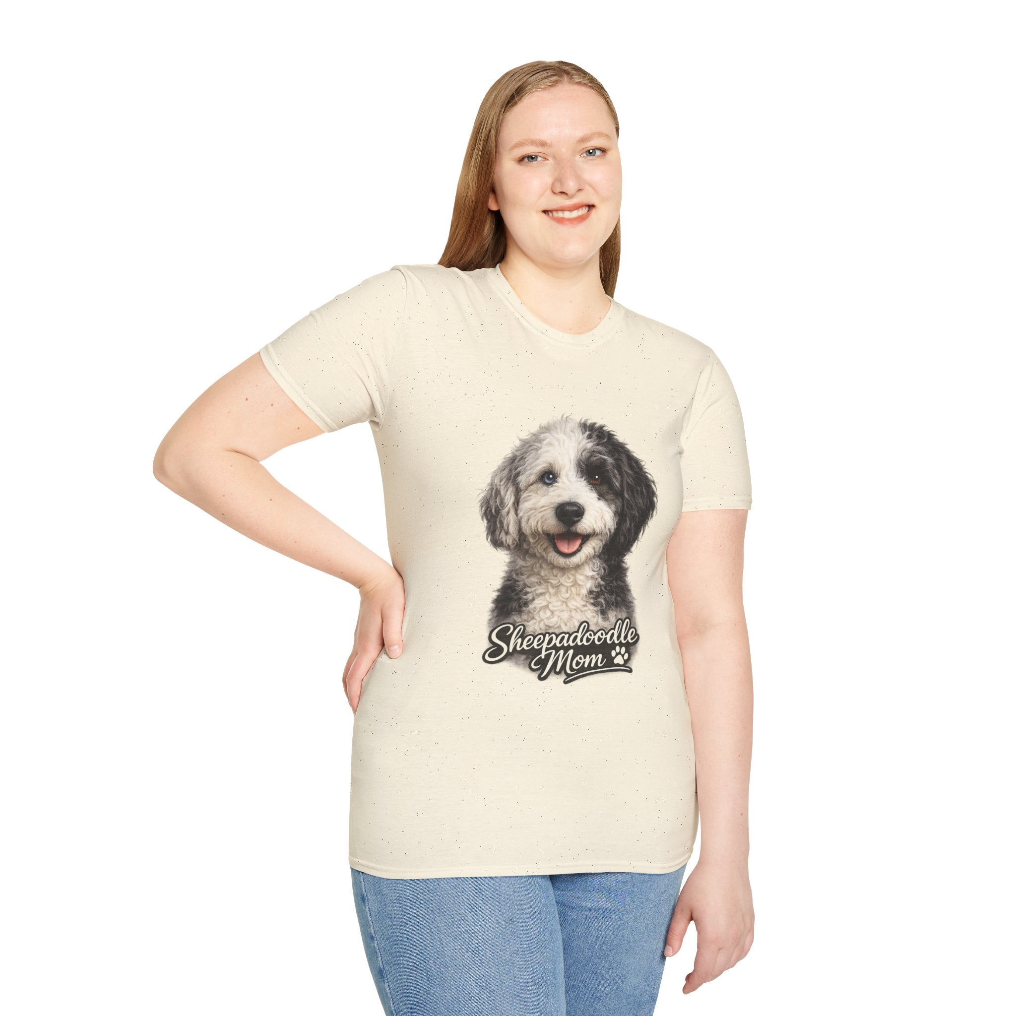 Sheepadoodle Mom Shirt – Cute Sheepadoodle T-Shirt for Dog Lovers, Doodle Mom Tee, Funny Dog Mom Gift, Pet Lover Apparel