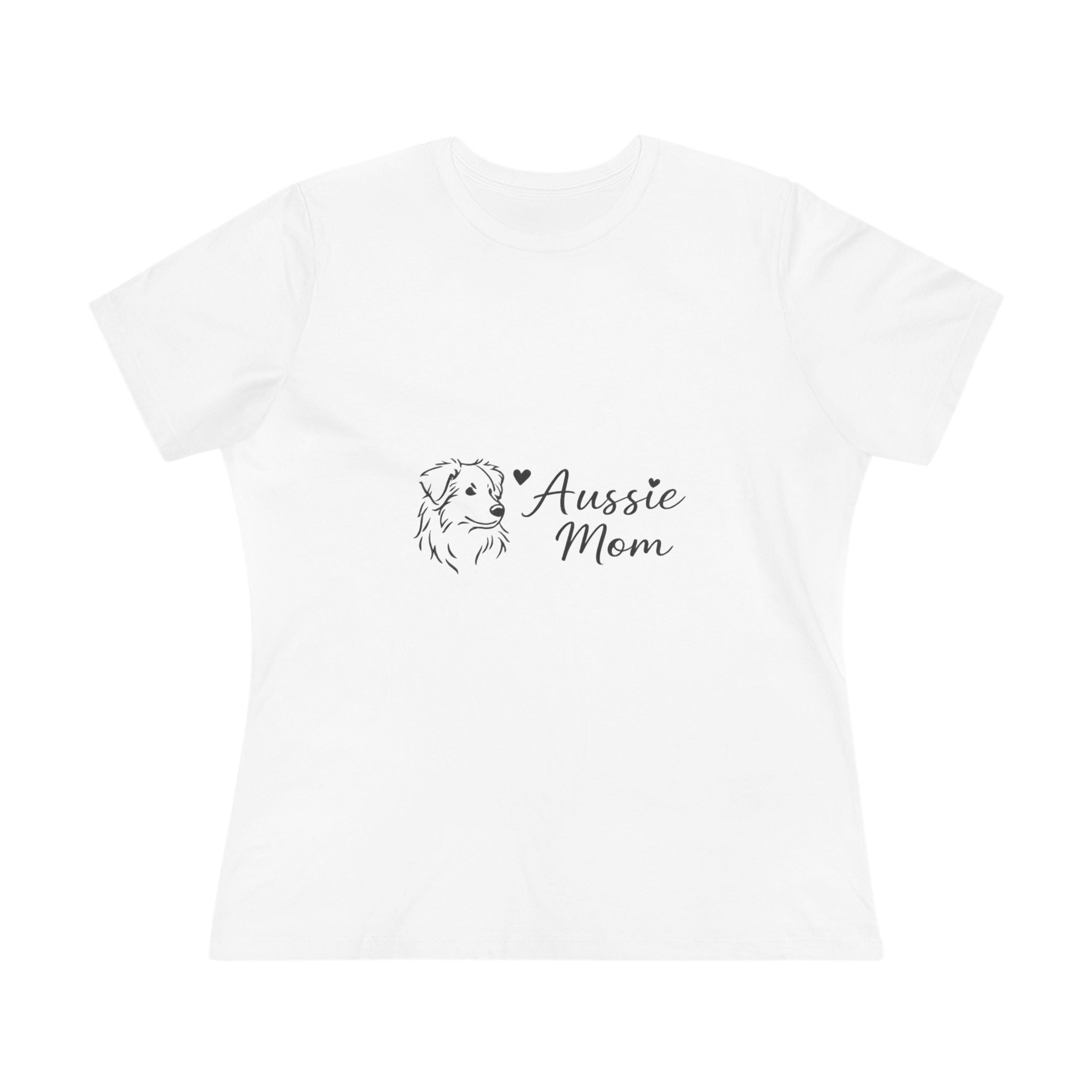 Aussie Mom T-Shirt — Women's Australian Shepherd Mum Tee