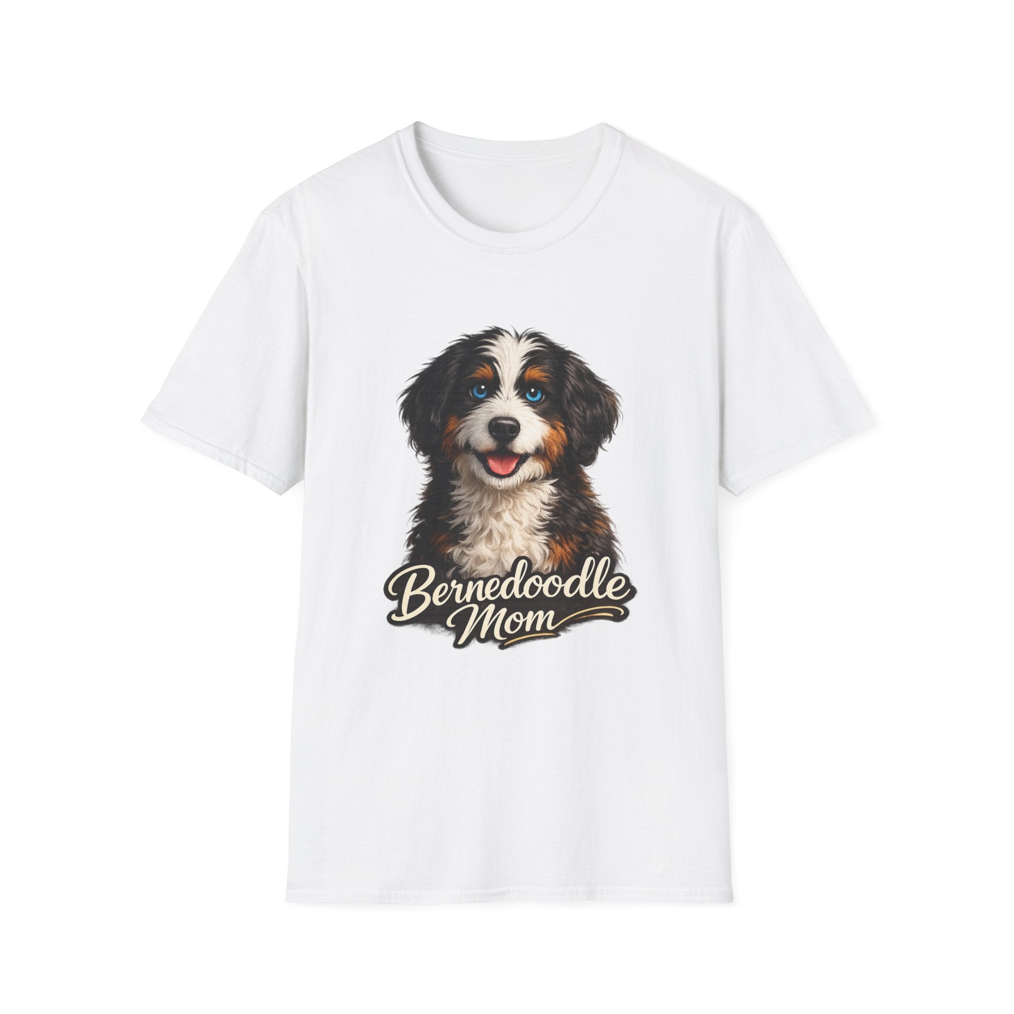 Bernedoodle Mom Shirt – Cute Bernedoodle T-Shirt for Dog Lovers, Doodle Mom Tee, Bernese Mountain Dog Poodle Mix Gift