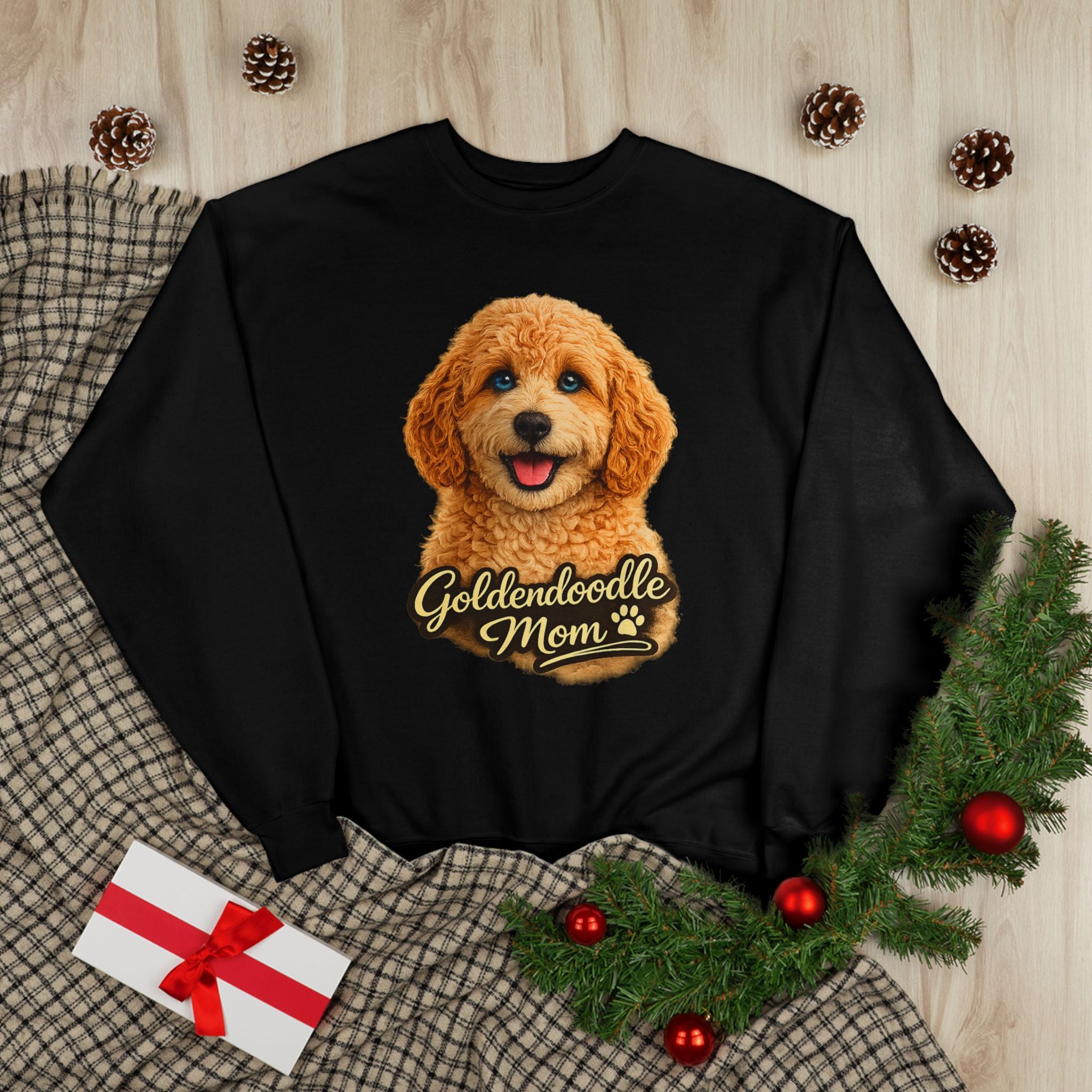 Goldendoodle Mom Sweatshirt – Cozy Doodle Mom Crewneck, Cute Goldendoodle Gift, Dog Mom Pullover