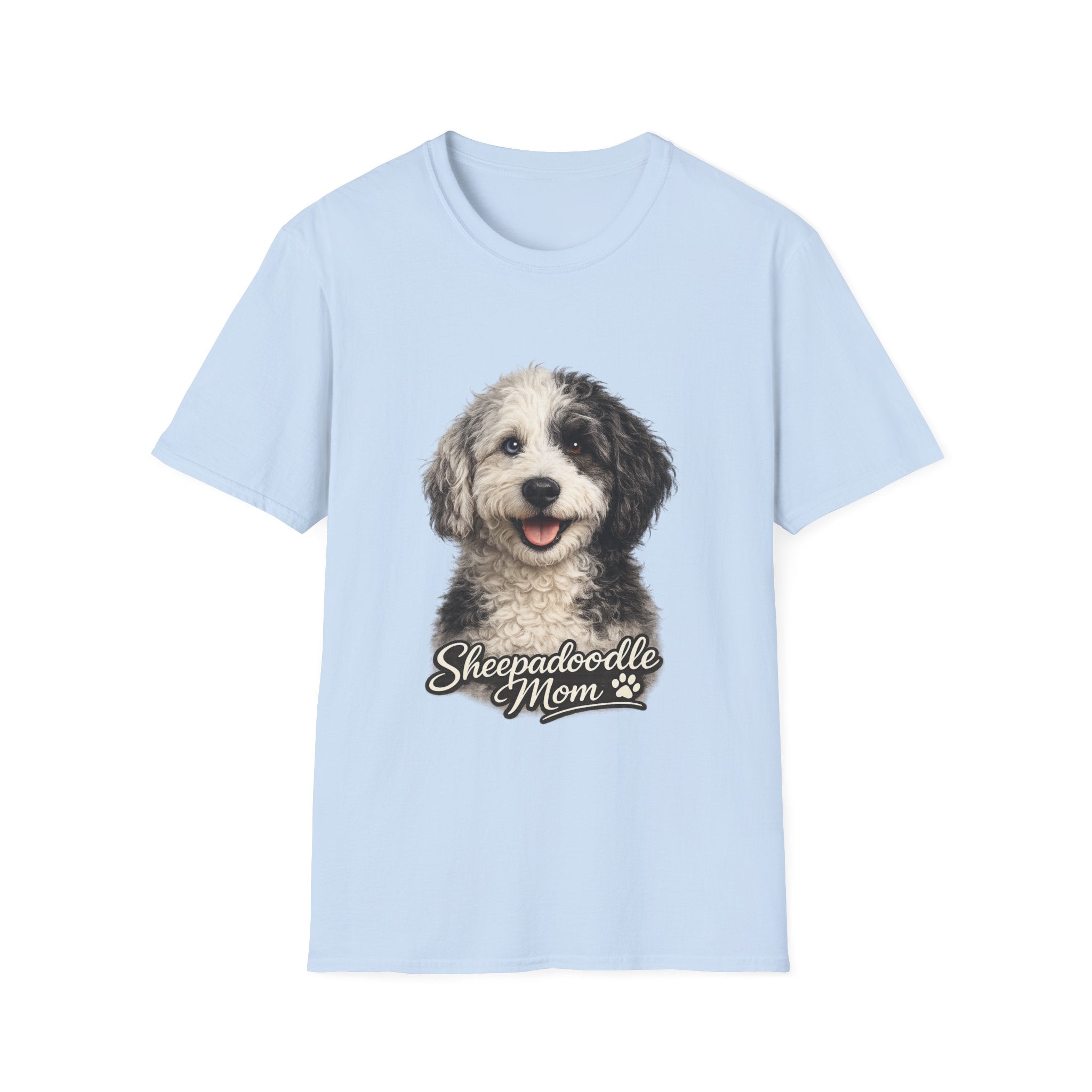 Sheepadoodle Mom Shirt – Cute Sheepadoodle T-Shirt for Dog Lovers, Doodle Mom Tee, Funny Dog Mom Gift, Pet Lover Apparel
