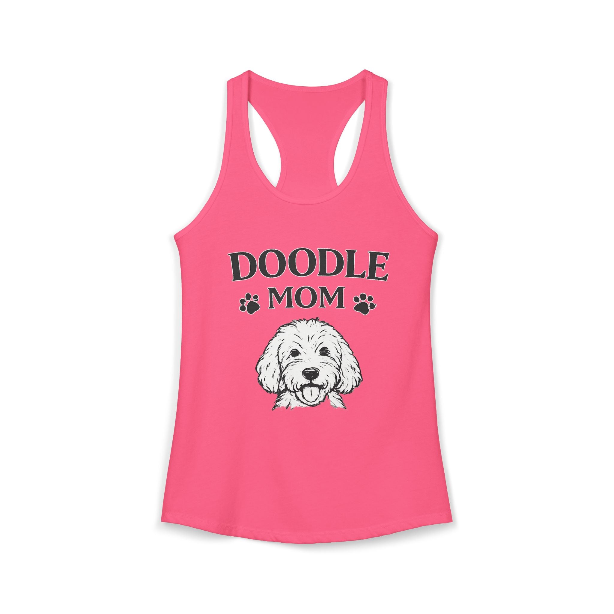 Goldendoodle Mom Racerback Tank — Doodle Dog Mom Tank Top for Women