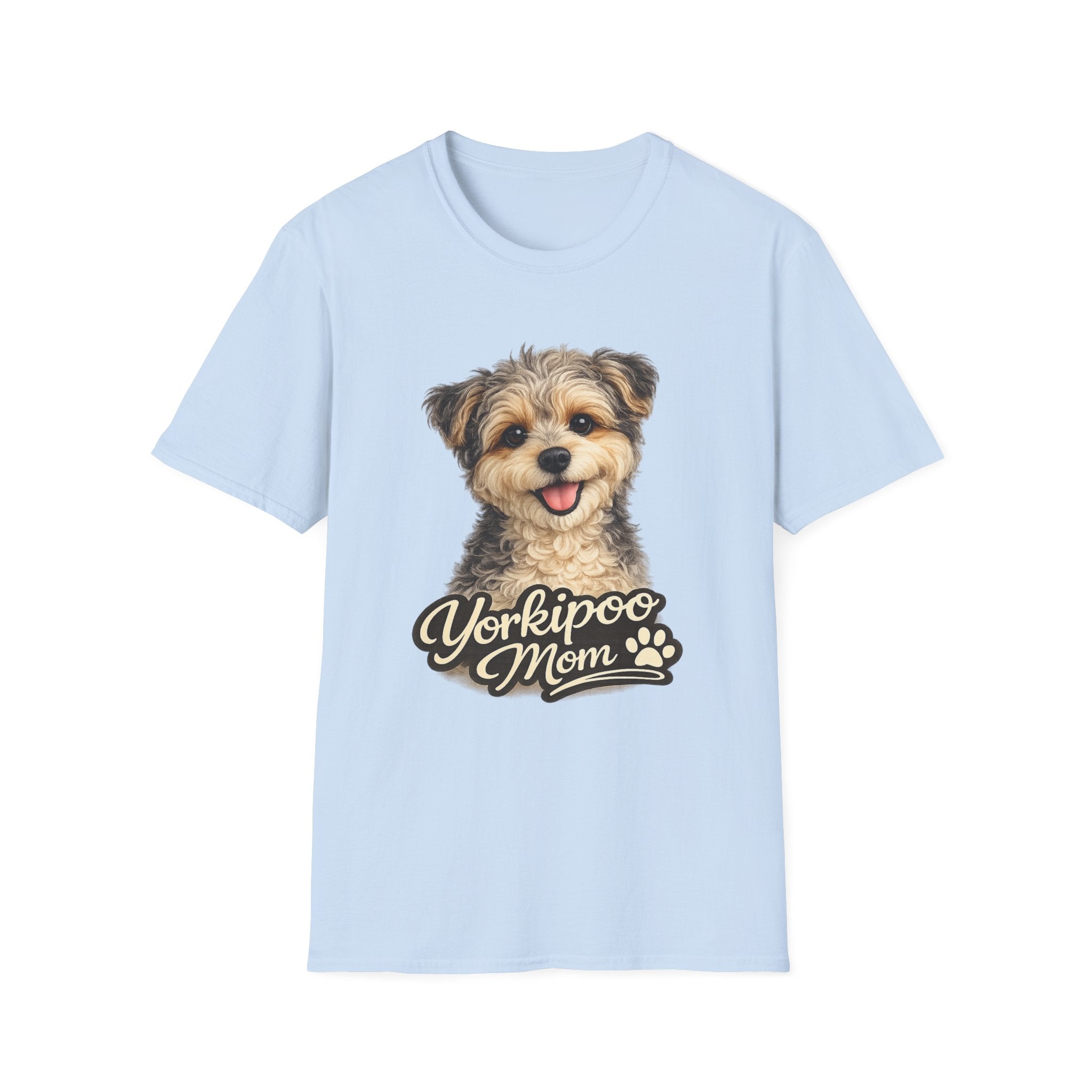 Yorkipoo Mom Shirt – Cute Yorkipoo T-Shirt for Dog Lovers, Small Dog Mom Tee, Yorkshire Terrier Poodle Mix Gift