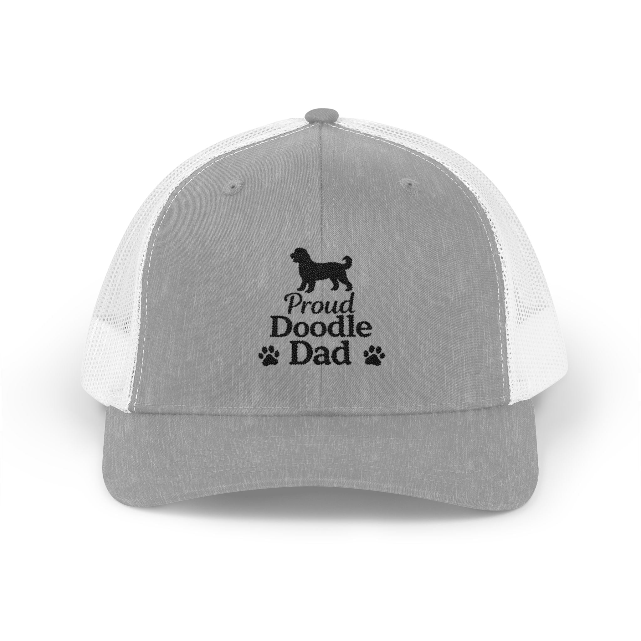 Doodle Dad Snapback Trucker Cap — Embroidered Proud Doodle Dad Hat