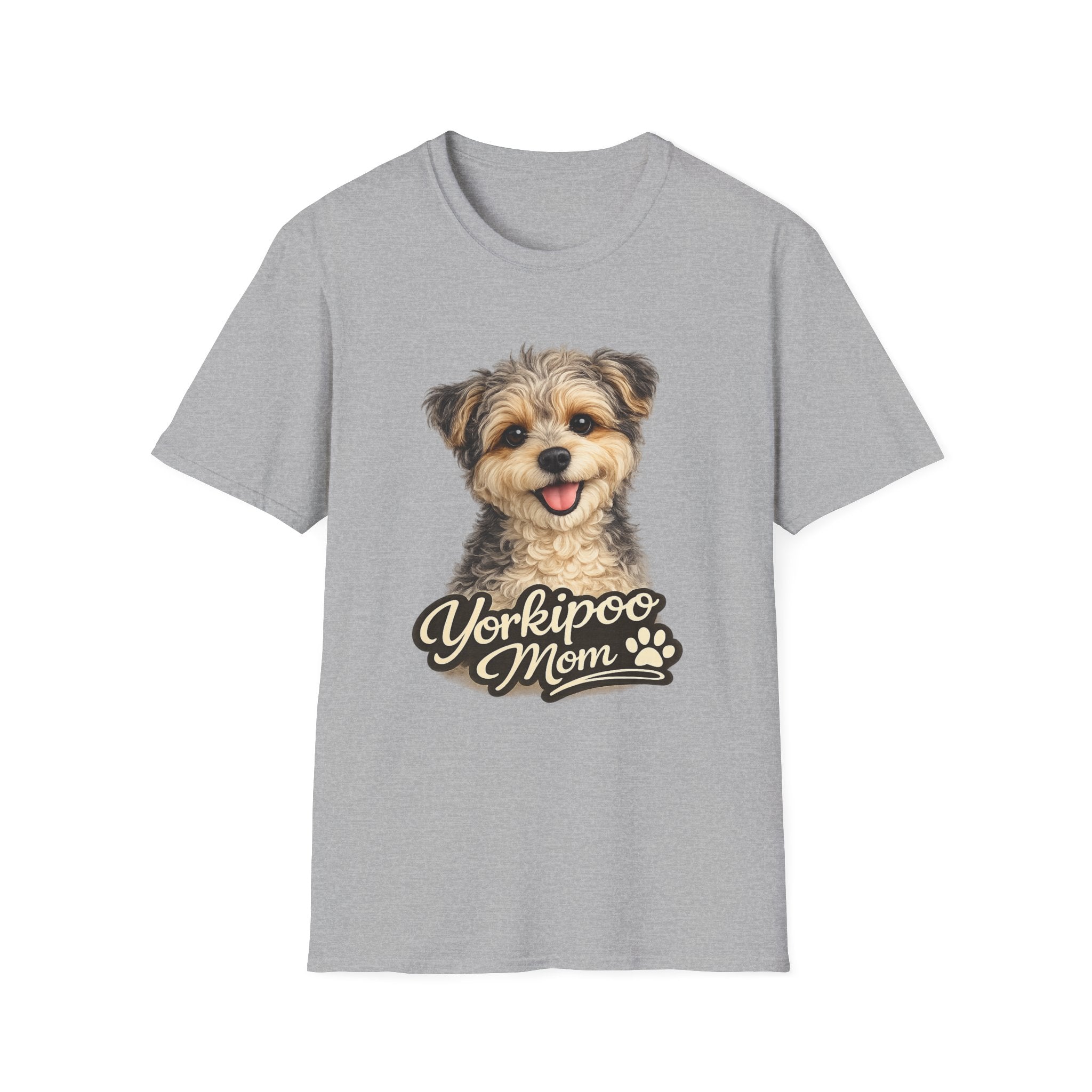 Yorkipoo Mom Shirt – Cute Yorkipoo T-Shirt for Dog Lovers, Small Dog Mom Tee, Yorkshire Terrier Poodle Mix Gift