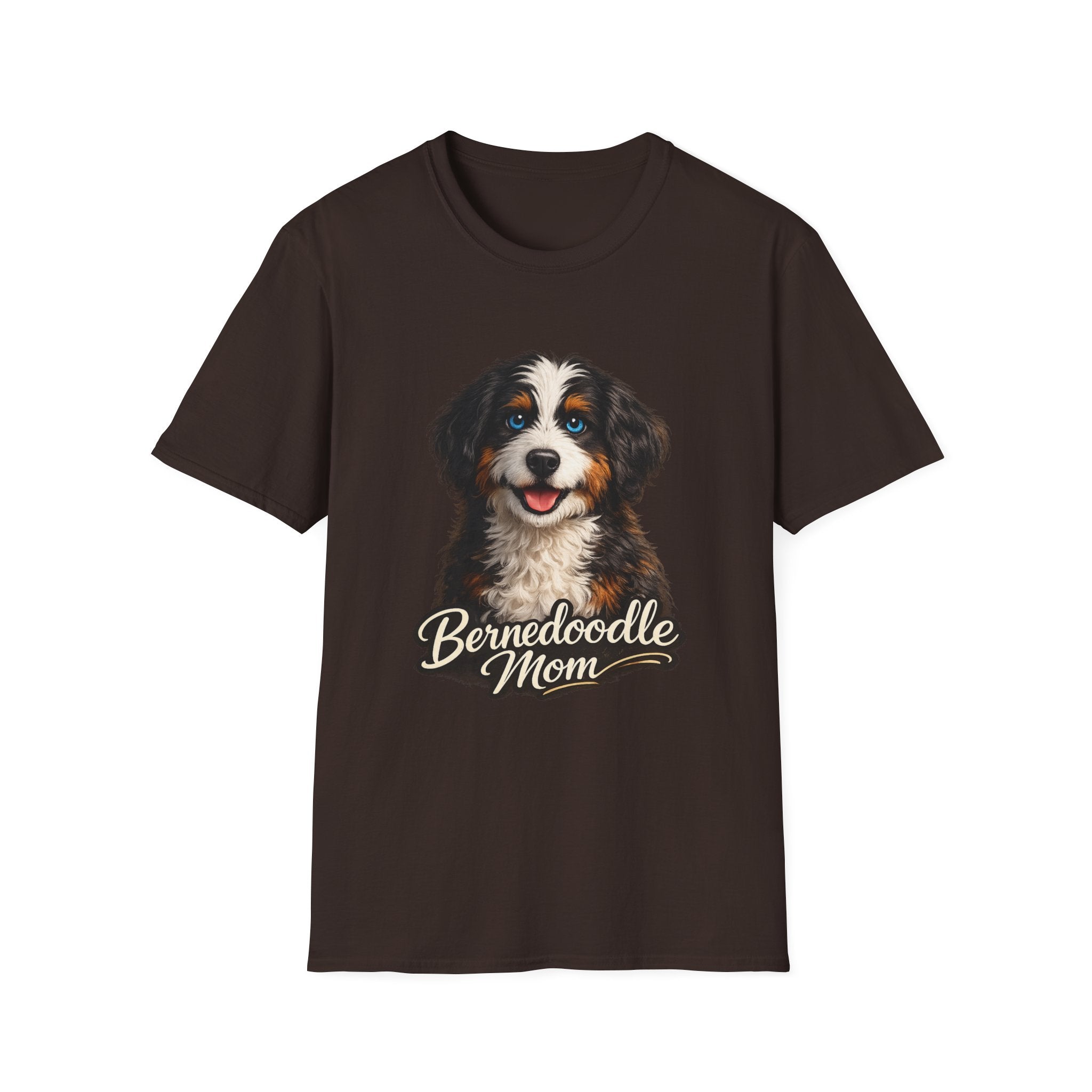 Bernedoodle Mom Shirt – Cute Bernedoodle T-Shirt for Dog Lovers, Doodle Mom Tee, Bernese Mountain Dog Poodle Mix Gift