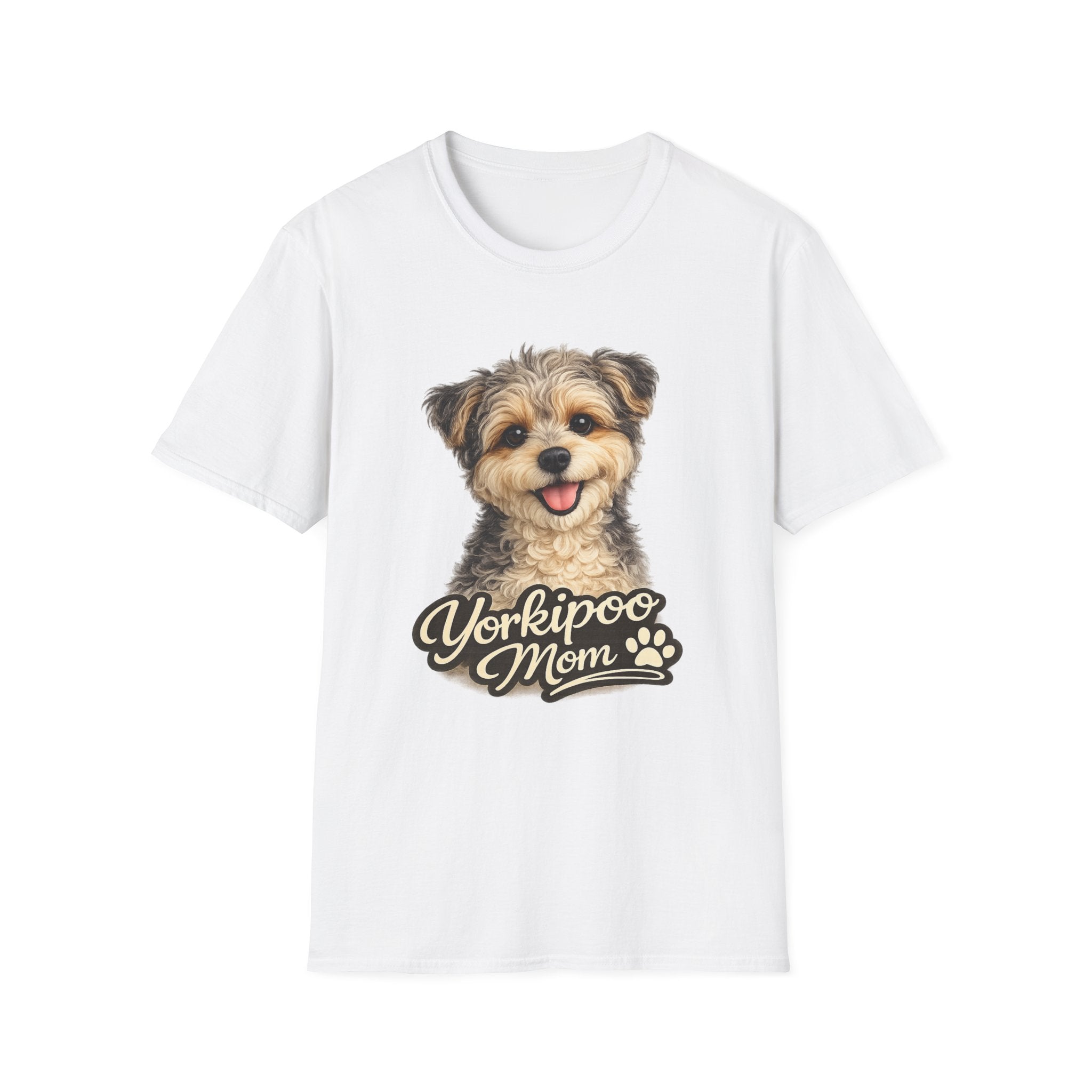 Yorkipoo Mom Shirt – Cute Yorkipoo T-Shirt for Dog Lovers, Small Dog Mom Tee, Yorkshire Terrier Poodle Mix Gift