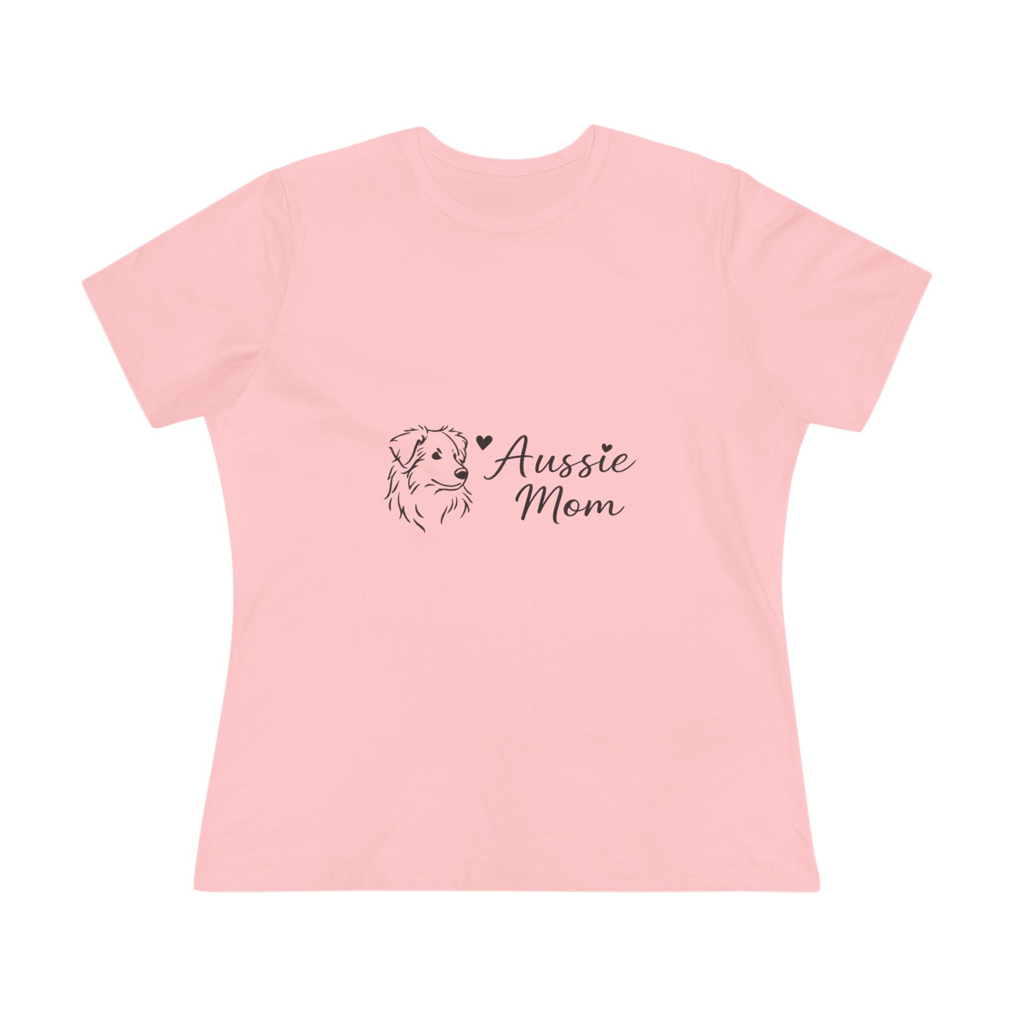Aussie Mom T-Shirt — Women's Australian Shepherd Mum Tee