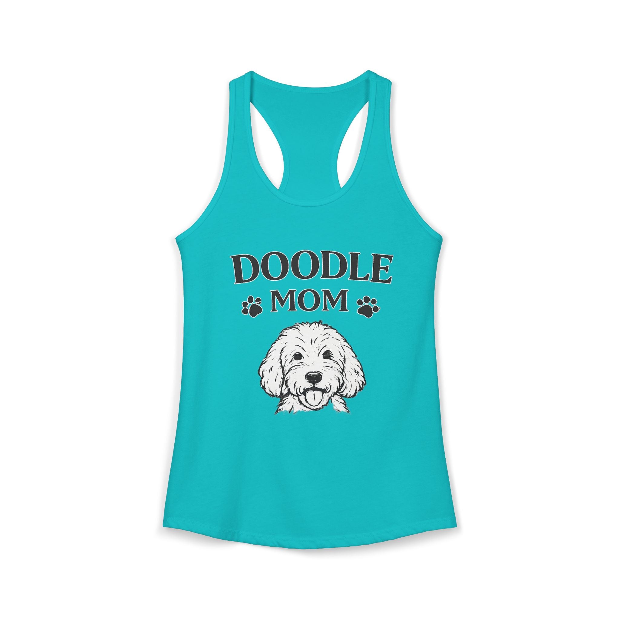 Goldendoodle Mom Racerback Tank — Doodle Dog Mom Tank Top for Women