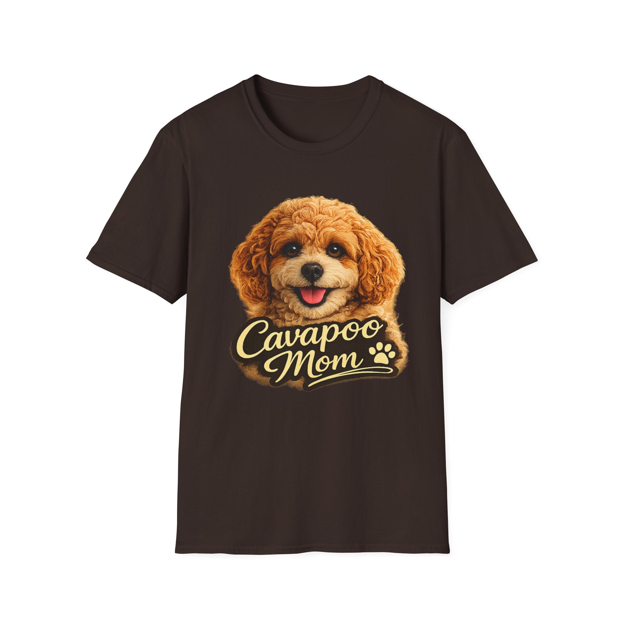 Cavapoo Mom Shirt – Cute Cavapoo T-Shirt for Dog Lovers, Doodle Mom Tee, Cavalier Poodle Mix Gift for Women