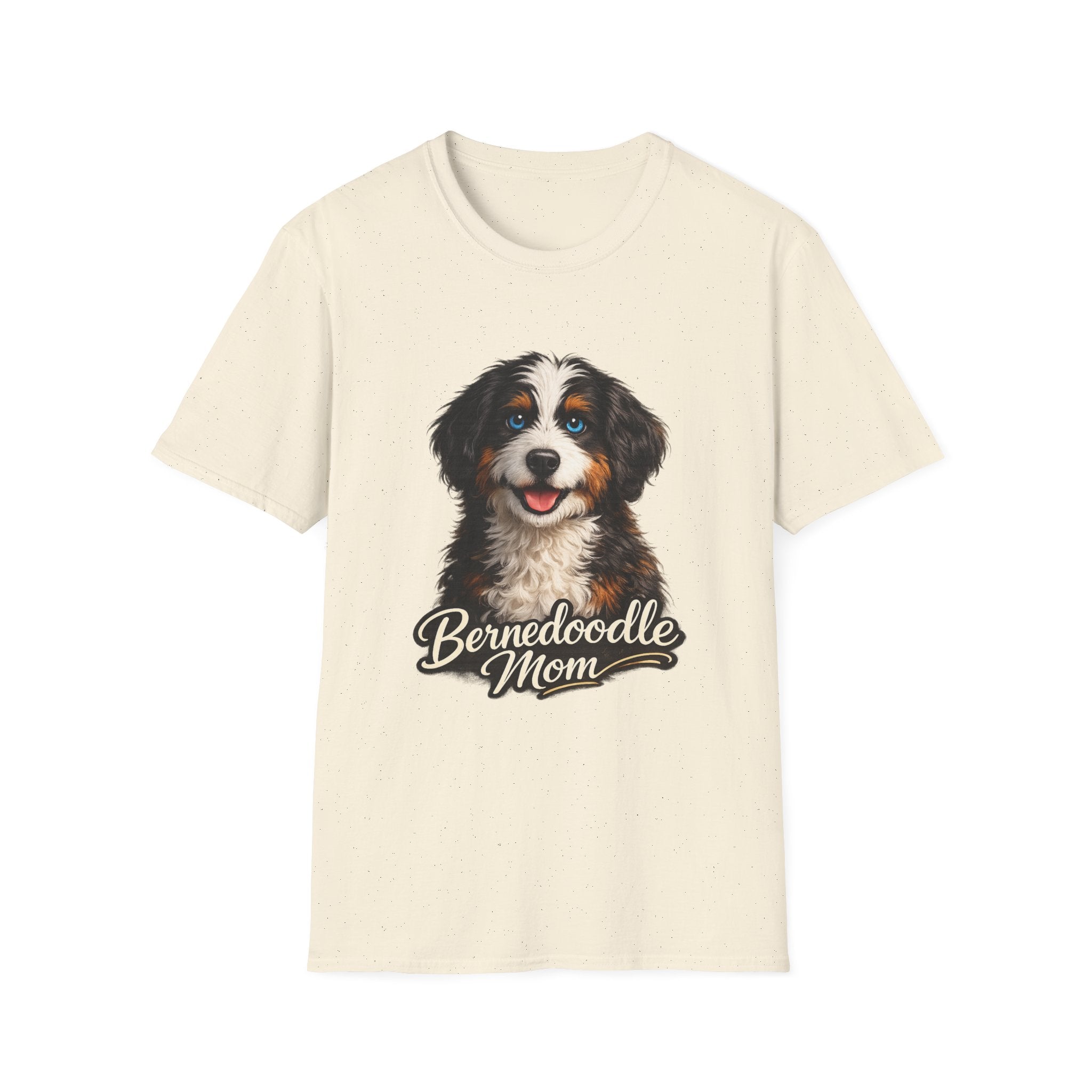 Bernedoodle Mom Shirt – Cute Bernedoodle T-Shirt for Dog Lovers, Doodle Mom Tee, Bernese Mountain Dog Poodle Mix Gift