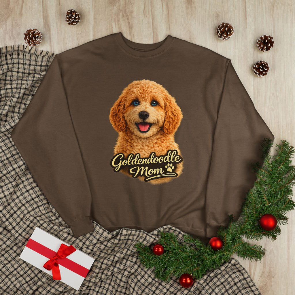 Goldendoodle Mom Sweatshirt – Cozy Doodle Mom Crewneck, Cute Goldendoodle Gift, Dog Mom Pullover