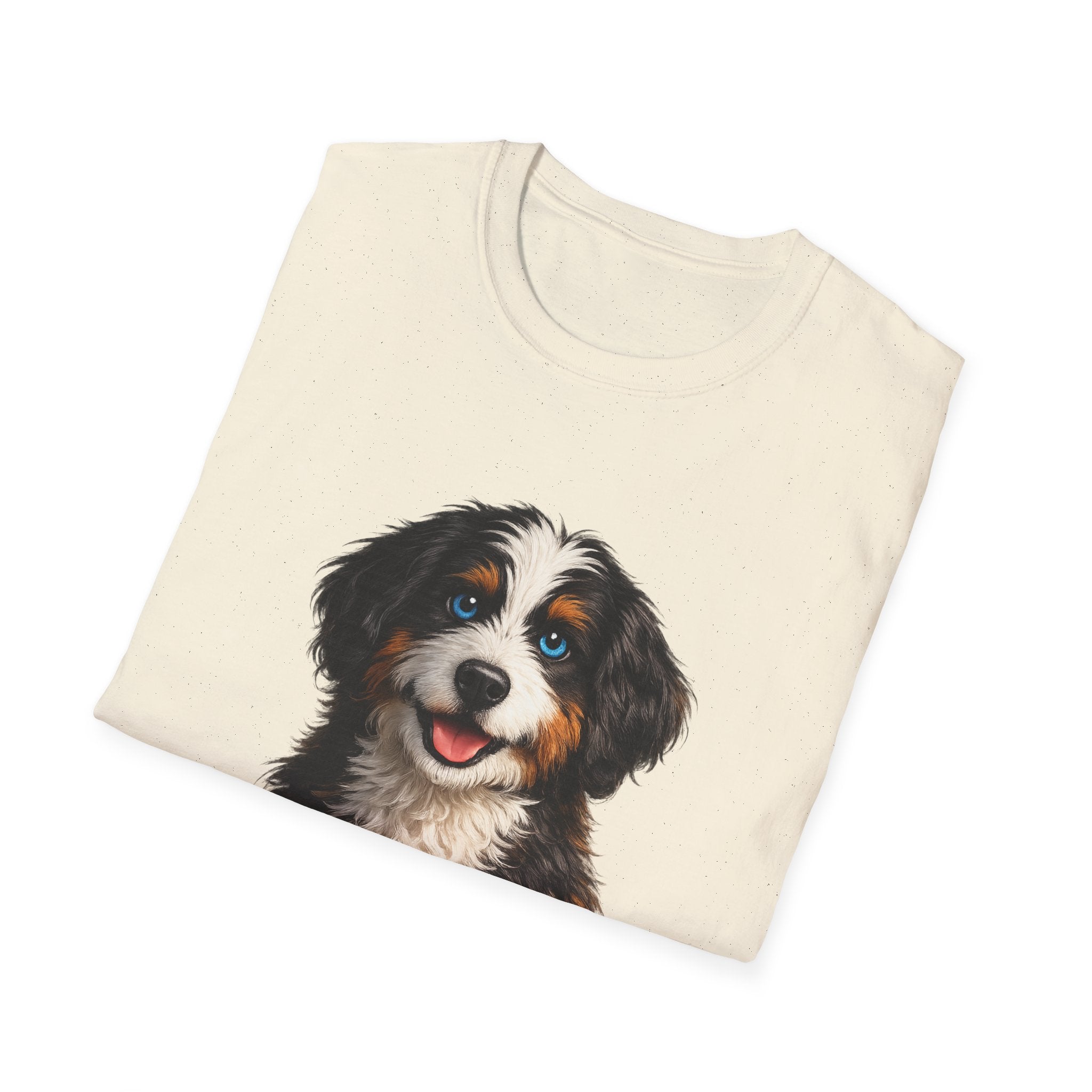 Bernedoodle Mom Shirt – Cute Bernedoodle T-Shirt for Dog Lovers, Doodle Mom Tee, Bernese Mountain Dog Poodle Mix Gift