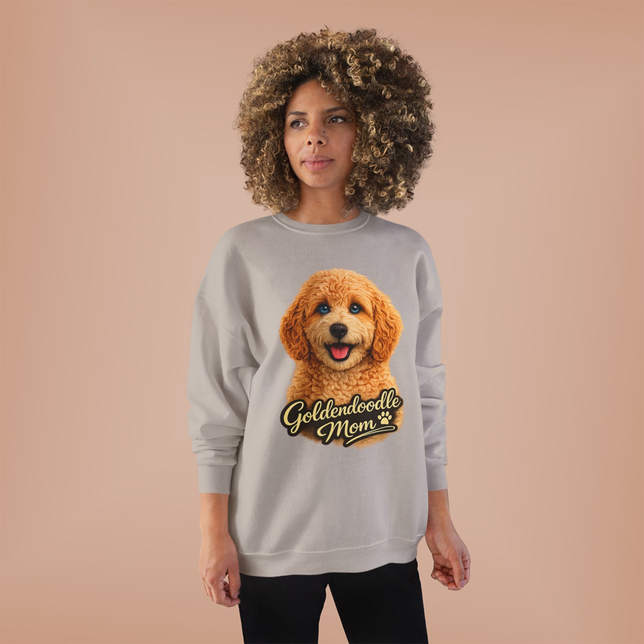 Goldendoodle Mom Sweatshirt – Cozy Doodle Mom Crewneck, Cute Goldendoodle Gift, Dog Mom Pullover