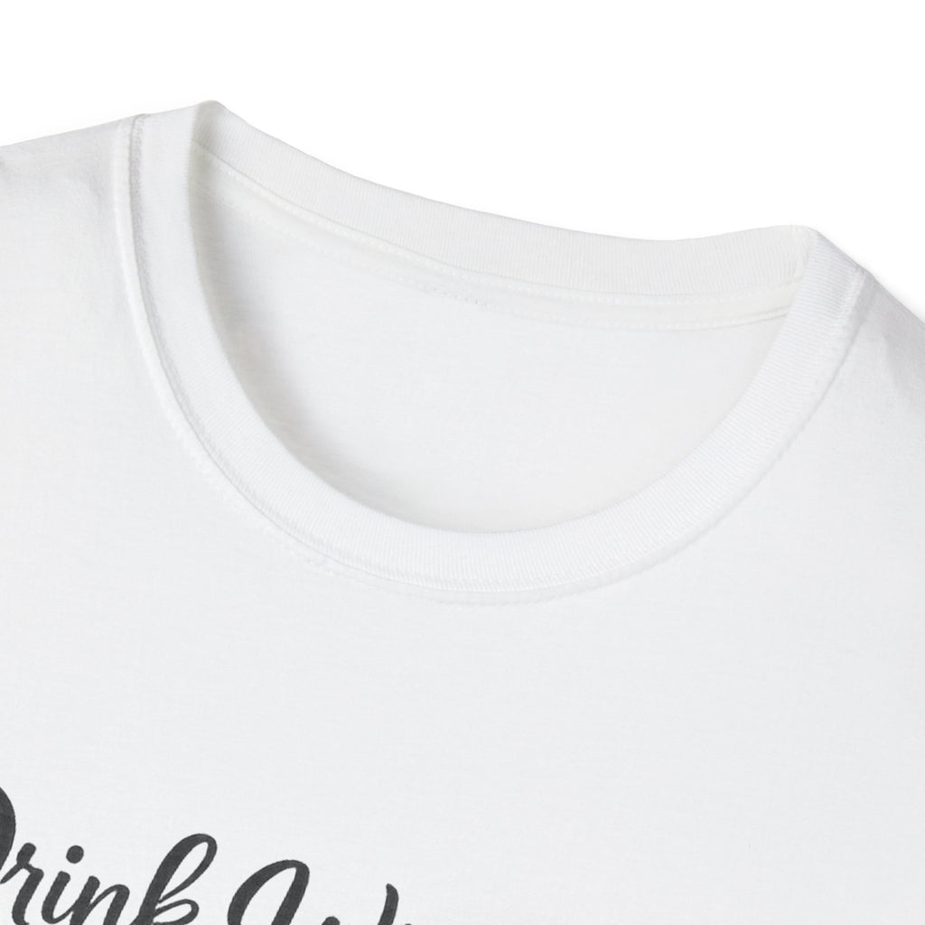 Drink Wine Pet My Aussie Repeat T-Shirt – Funny Australian Shepherd Dog Mom Tee, Aussie Lover Gift, Wine Lover Dog Owner Shirt