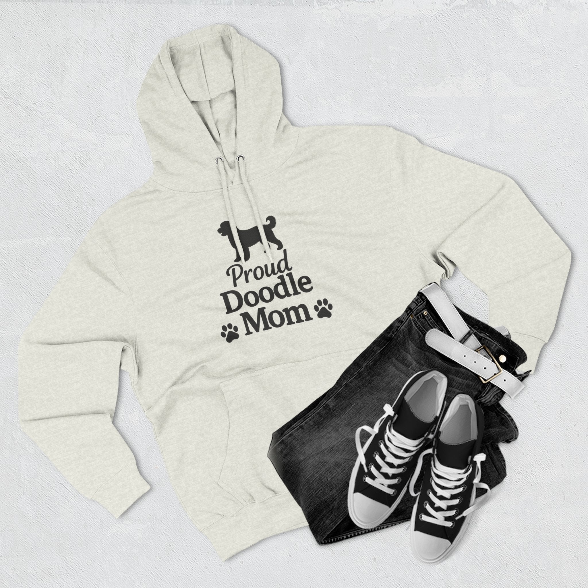 Proud Doodle Mom Hoodie — Goldendoodle & Labradoodle Dog Mom Sweatshirt