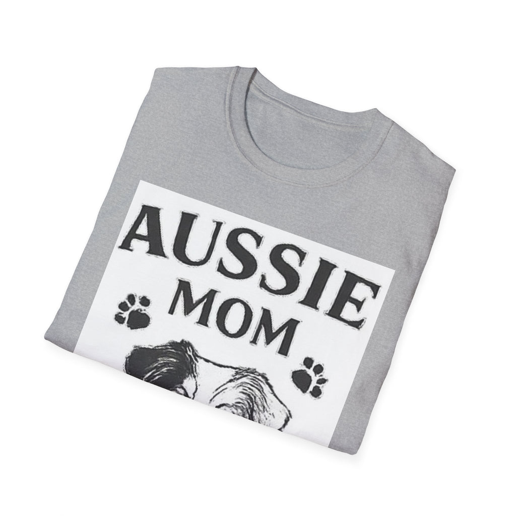 Aussie Mom T-Shirt — Australian Shepherd Dog Mom Tee