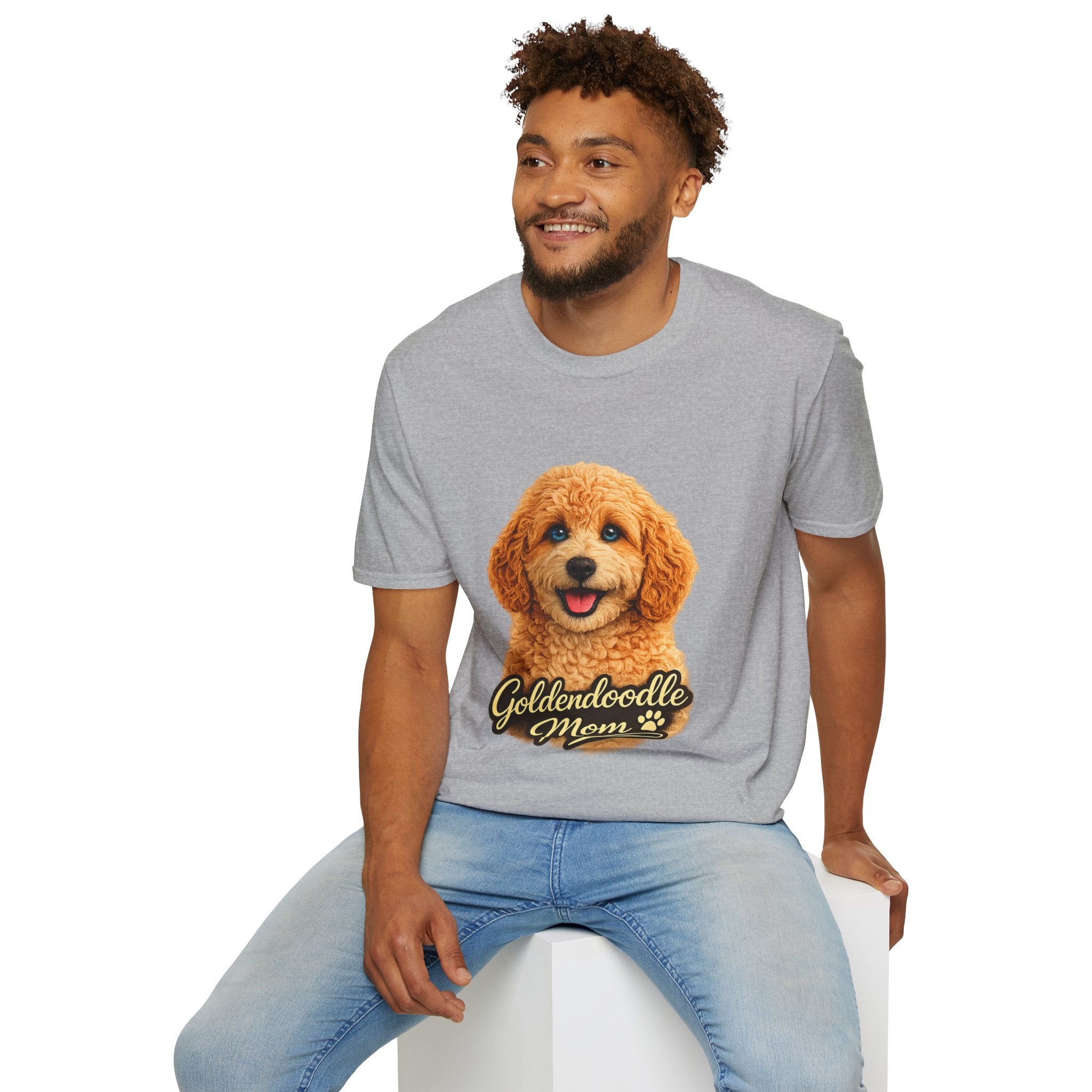 Goldendoodle Mom Shirt – Cute Goldendoodle T-Shirt for Dog Lovers, Doodle Mom Tee, Golden Doodle Gift for Women