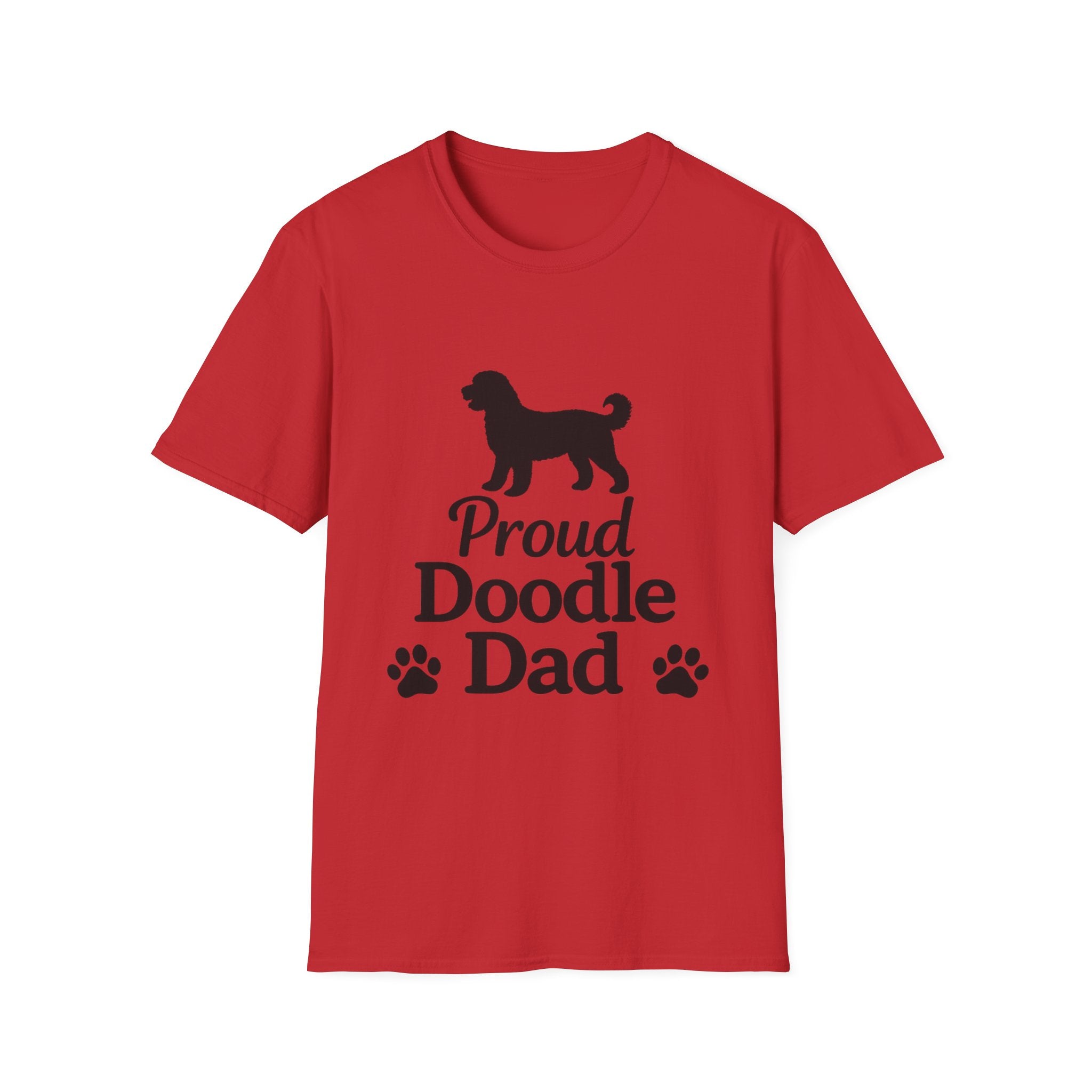 Proud Doodle Dad T-Shirt — Dog Dad Tee for Goldendoodle & Labradoodle Owners