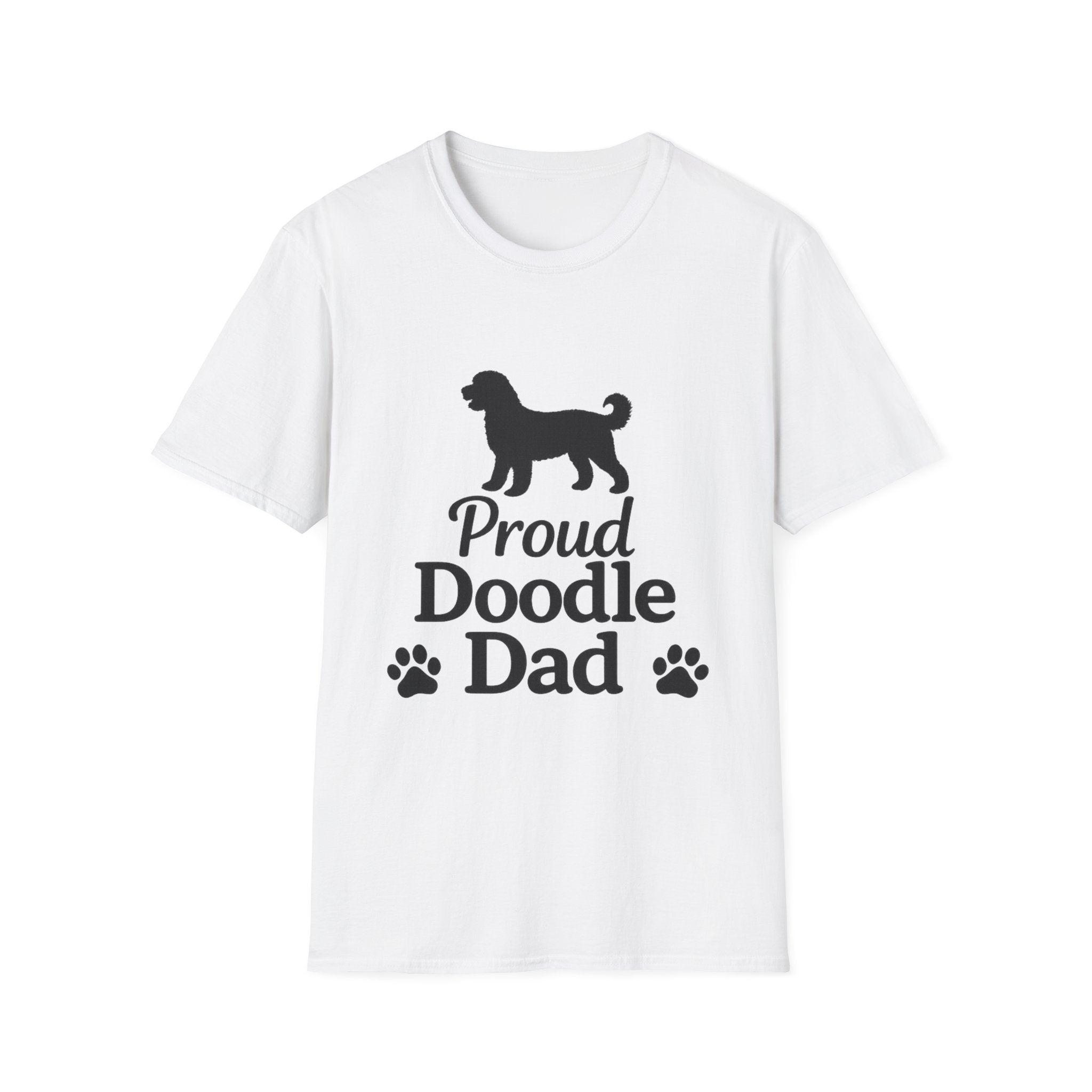 Proud Doodle Dad T-Shirt — Dog Dad Tee for Goldendoodle & Labradoodle Owners