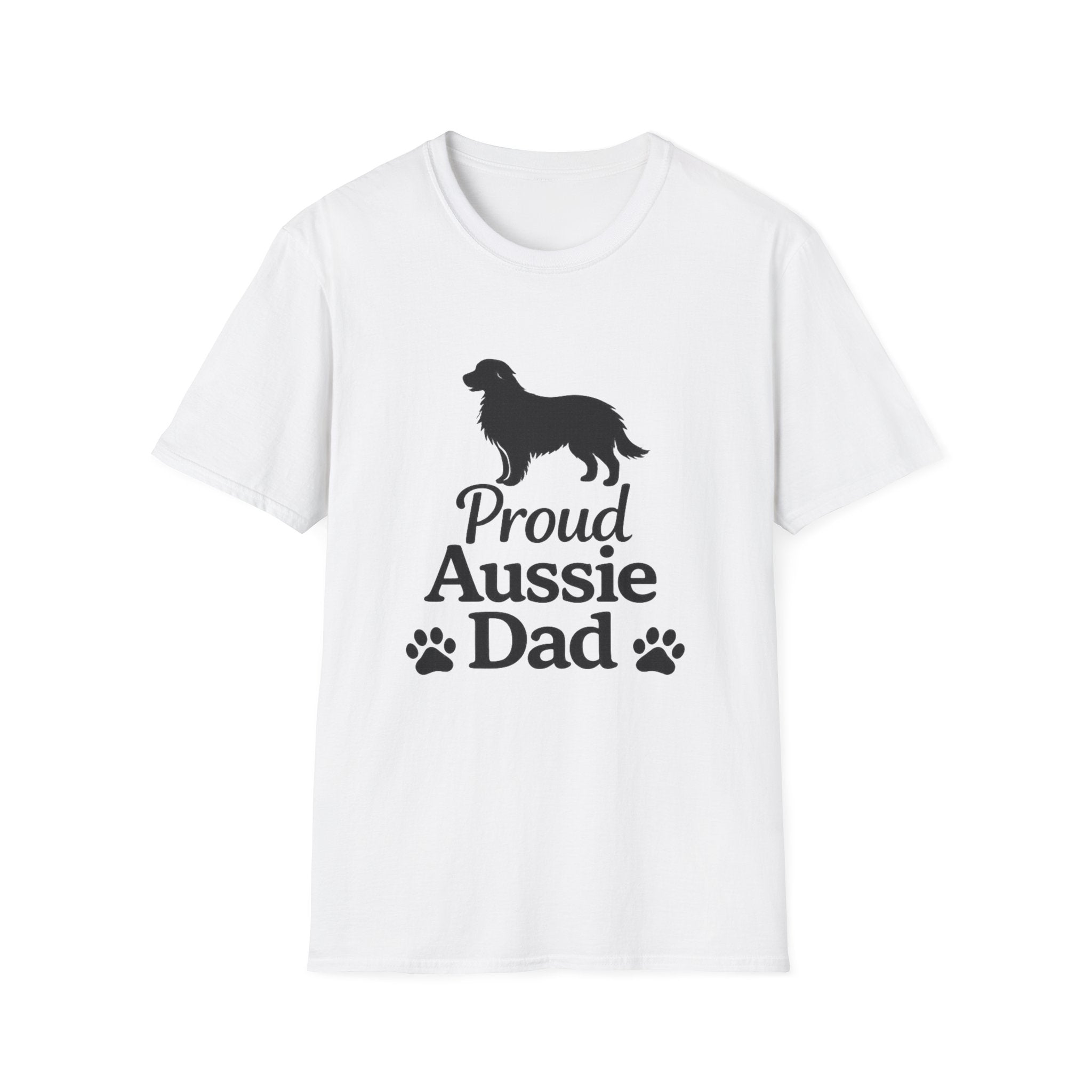 Proud Aussie Dad T-Shirt — Australian Shepherd Dad Tee