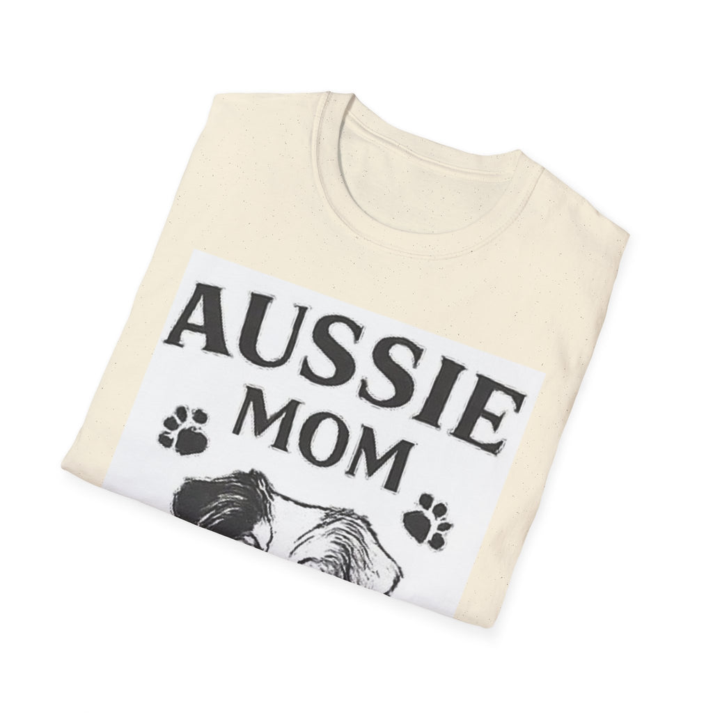 Aussie Mom T-Shirt — Australian Shepherd Dog Mom Tee