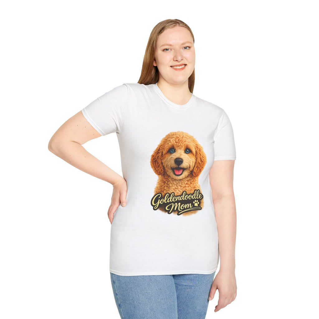 Goldendoodle Mom Shirt – Cute Goldendoodle T-Shirt for Dog Lovers, Doodle Mom Tee, Golden Doodle Gift for Women