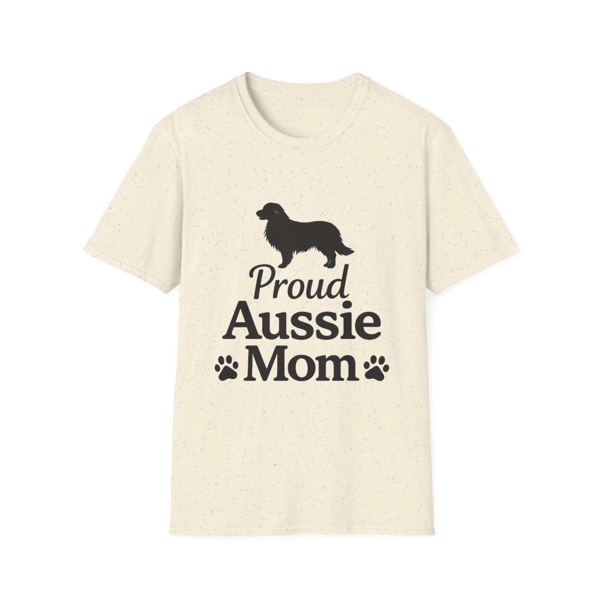 Proud Aussie Mom T-Shirt — Australian Shepherd Dog Mom Tee