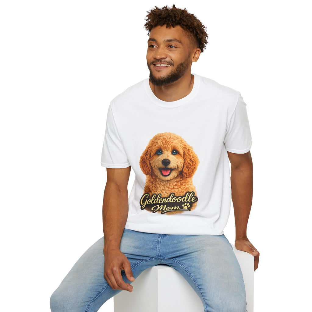 Goldendoodle Mom Shirt – Cute Goldendoodle T-Shirt for Dog Lovers, Doodle Mom Tee, Golden Doodle Gift for Women
