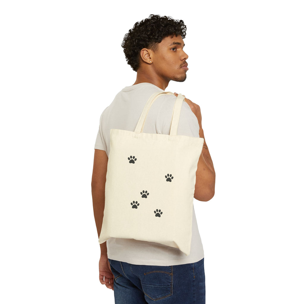 Wiggle Butt Energy Tote Bag – Funny Australian Shepherd Canvas Tote, Dog Lover Bag, Aussie Owner Gift
