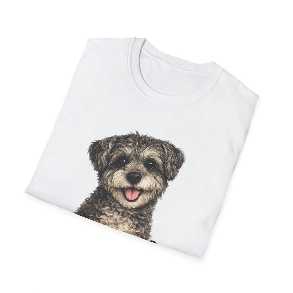 Schnoodle Mom Shirt – Cute Schnoodle T-Shirt for Dog Lovers, Schnauzer Poodle Mix Tee, Dog Mom Gift