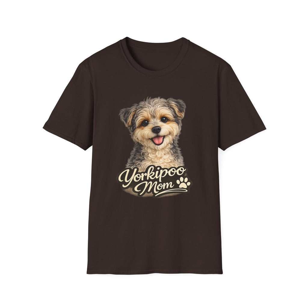Yorkipoo Mom Shirt – Cute Yorkipoo T-Shirt for Dog Lovers, Small Dog Mom Tee, Yorkshire Terrier Poodle Mix Gift