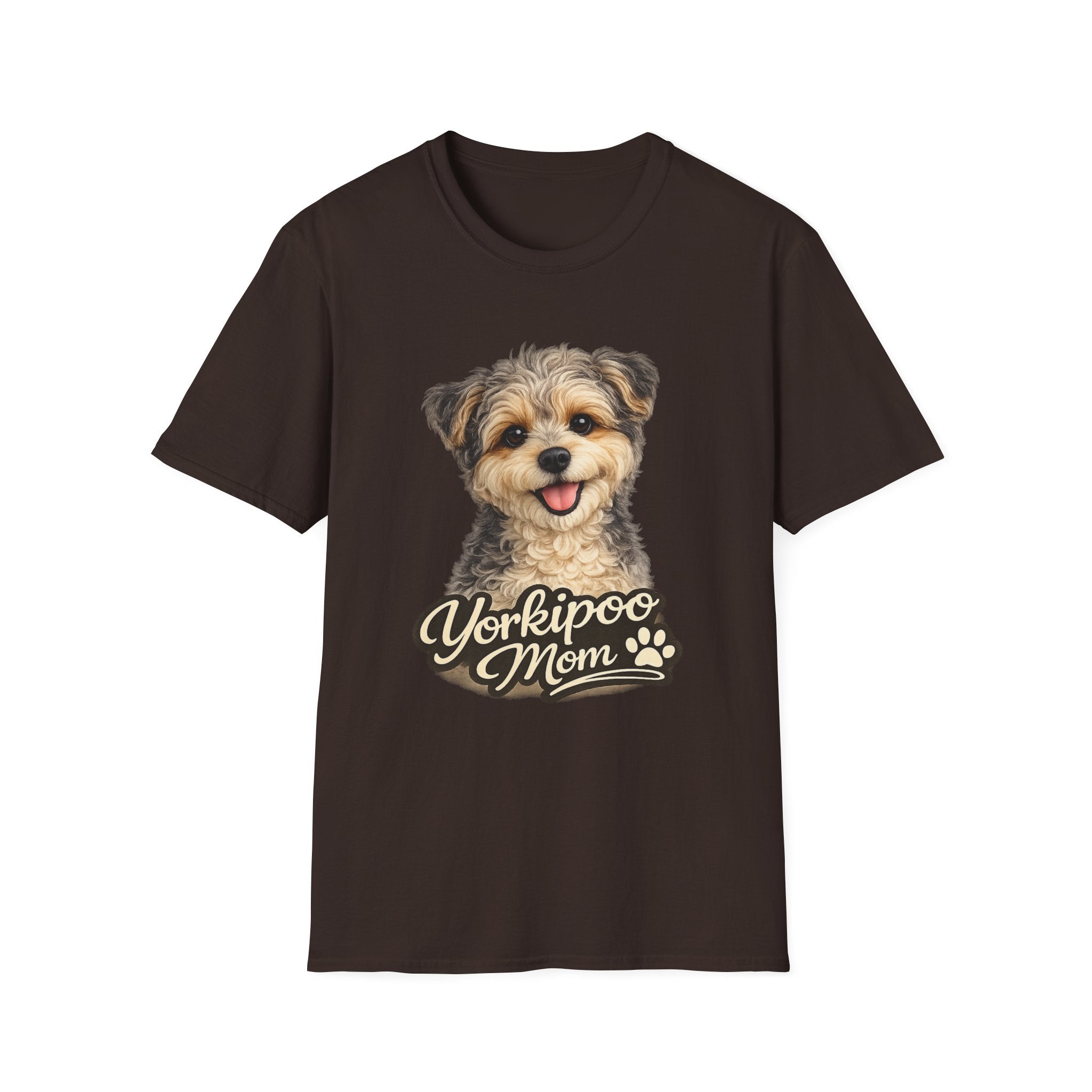 Yorkipoo Mom Shirt – Cute Yorkipoo T-Shirt for Dog Lovers, Small Dog Mom Tee, Yorkshire Terrier Poodle Mix Gift