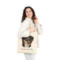 Aussie Mom Tote Bag – Australian Shepherd Dog Lover Canvas Tote, Cute Dog Mom Gift, Everyday Dog Owner Bag