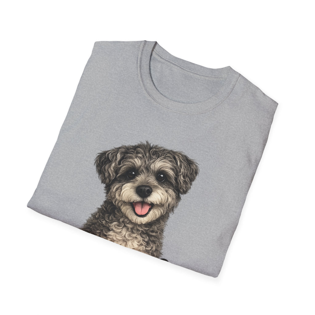 Schnoodle Mom Shirt – Cute Schnoodle T-Shirt for Dog Lovers, Schnauzer Poodle Mix Tee, Dog Mom Gift