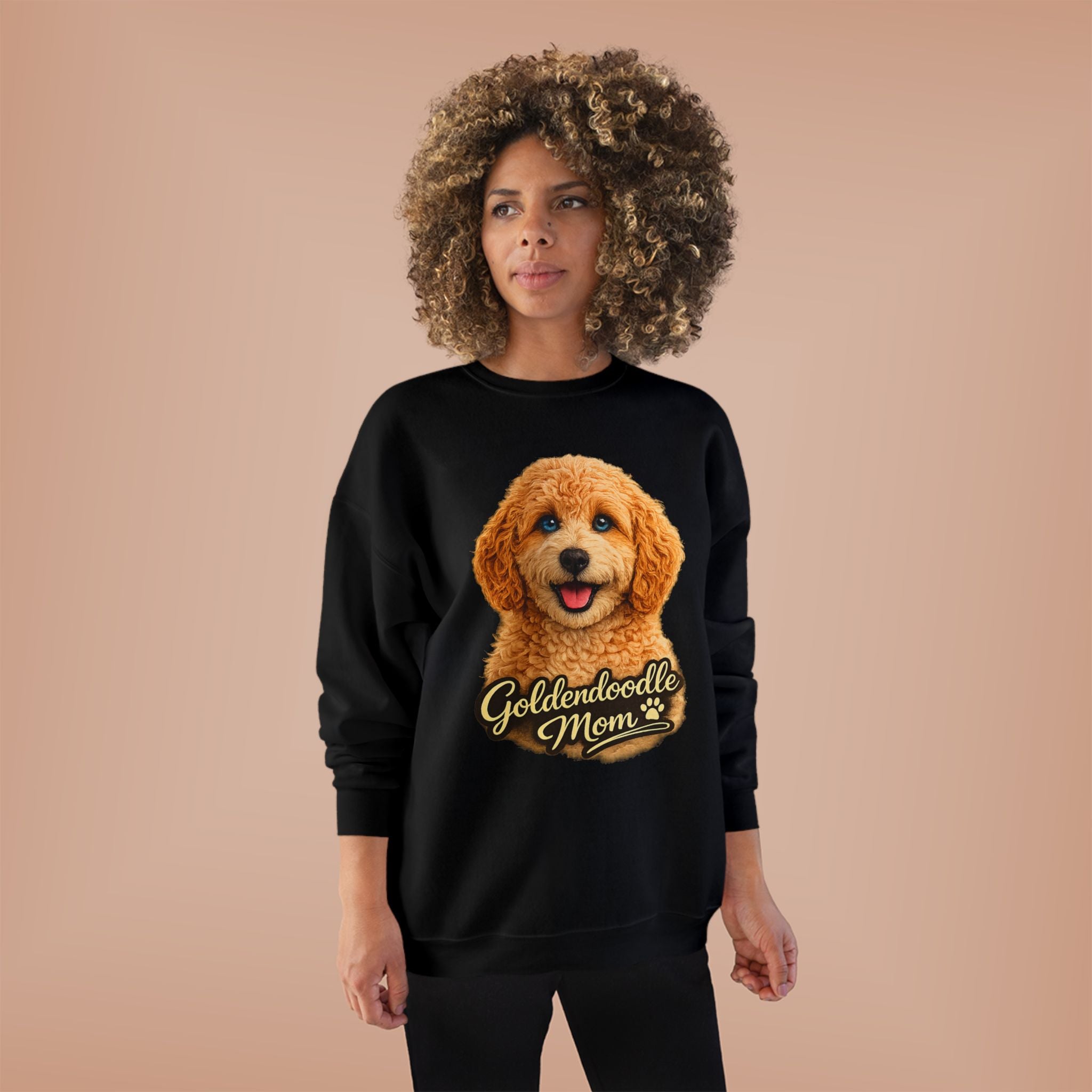 Goldendoodle Mom Sweatshirt – Cozy Doodle Mom Crewneck, Cute Goldendoodle Gift, Dog Mom Pullover
