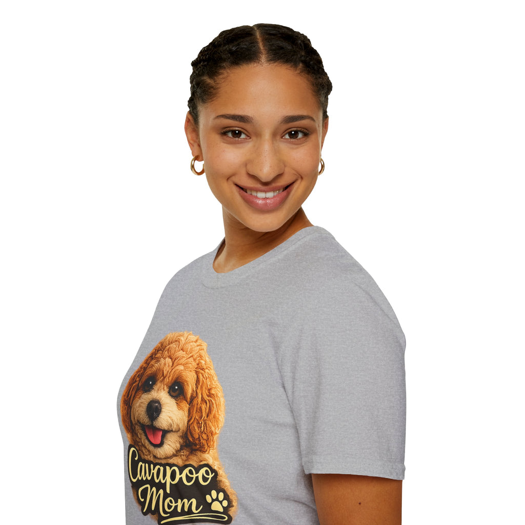 Cavapoo Mom Shirt – Cute Cavapoo T-Shirt for Dog Lovers, Doodle Mom Tee, Cavalier Poodle Mix Gift for Women