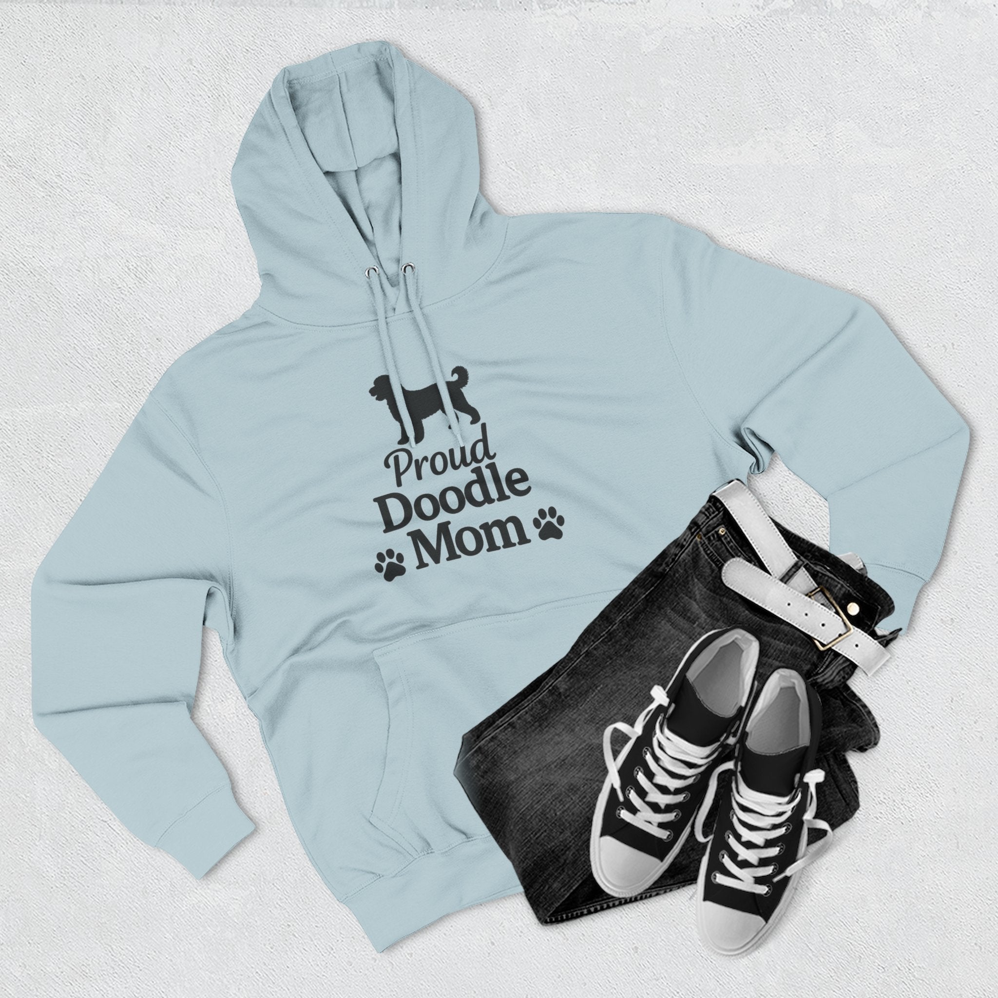 Proud Doodle Mom Hoodie — Goldendoodle & Labradoodle Dog Mom Sweatshirt