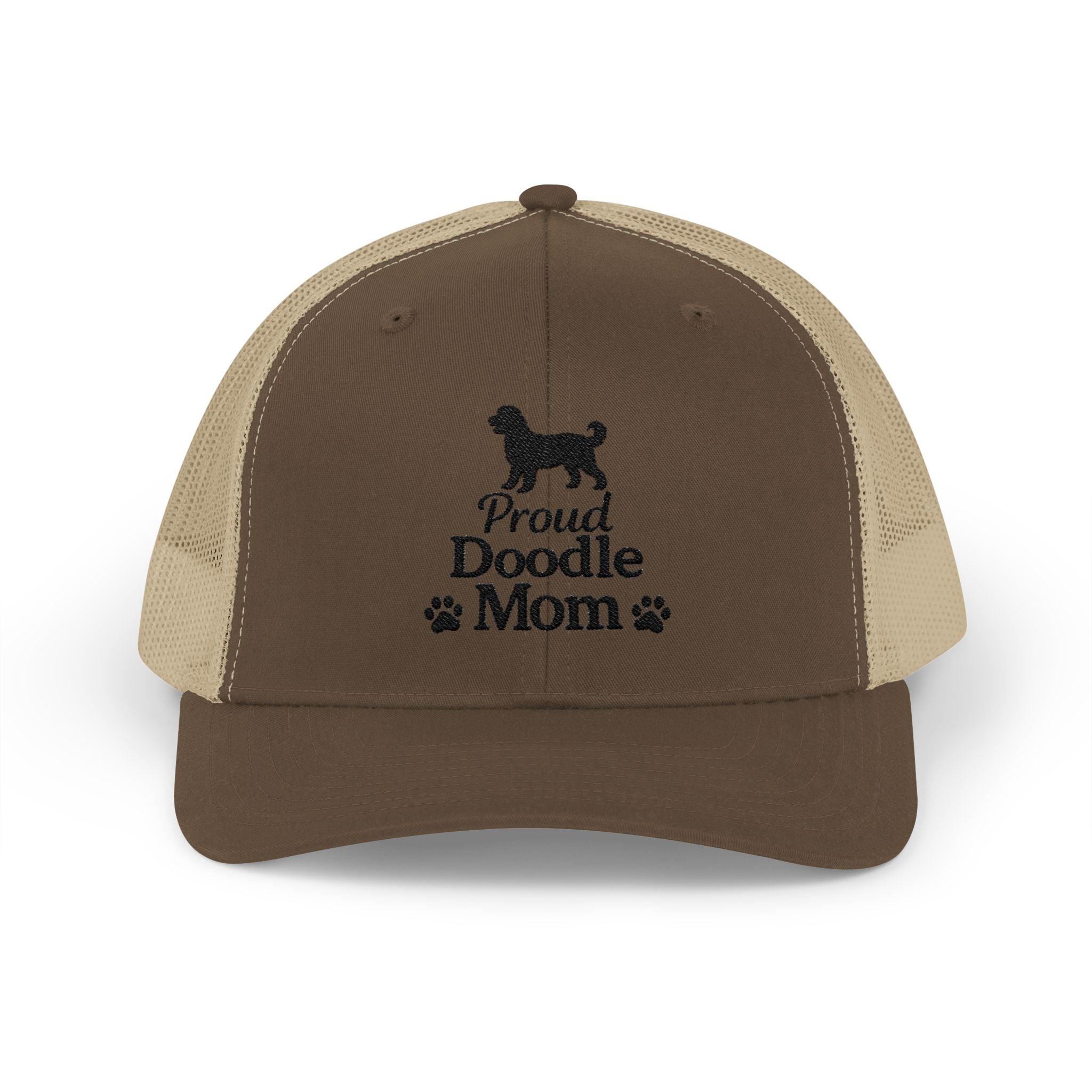 Proud Doodle Mom Trucker Hat – Doodle Dog Mom Cap, Goldendoodle Lover Gift, Dog Mom Snapback
