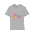 Aussie Parent T-Shirt — Colorful Rainbow Australian Shepherd Dog Tee