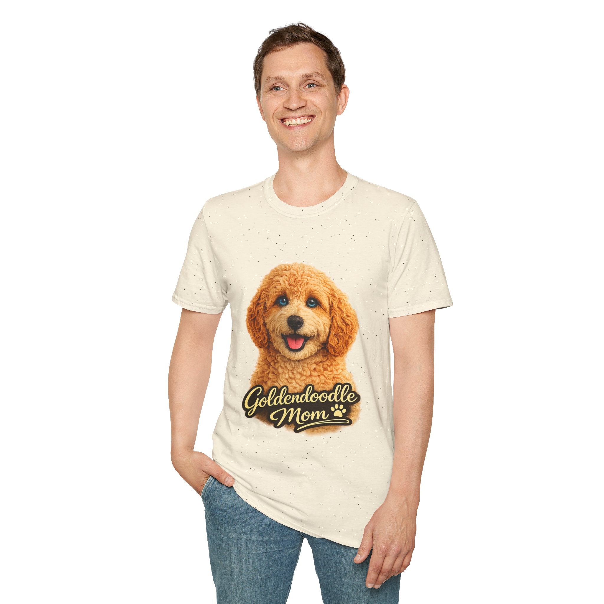 Goldendoodle Mom Shirt – Cute Goldendoodle T-Shirt for Dog Lovers, Doodle Mom Tee, Golden Doodle Gift for Women