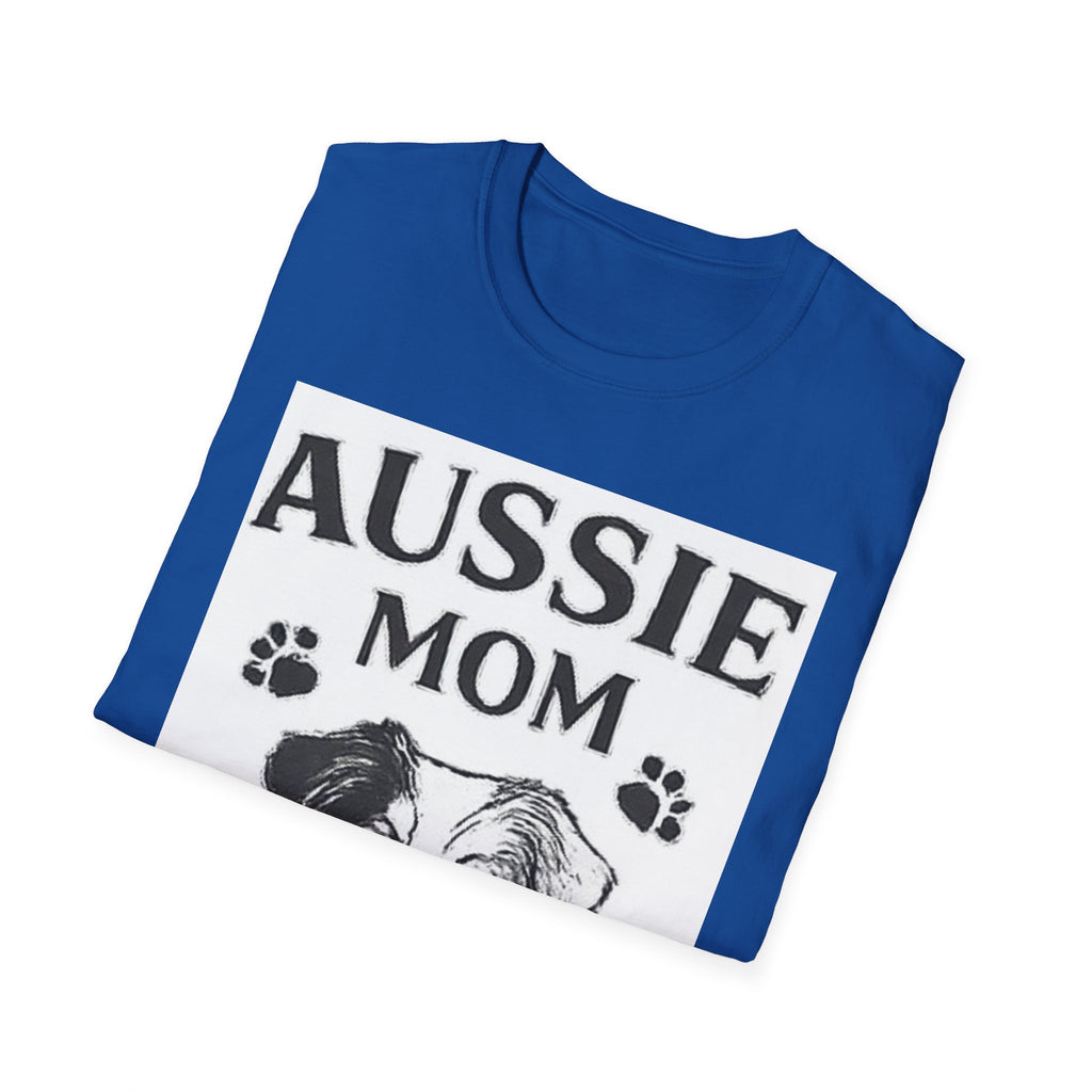 Aussie Mom T-Shirt — Australian Shepherd Dog Mom Tee