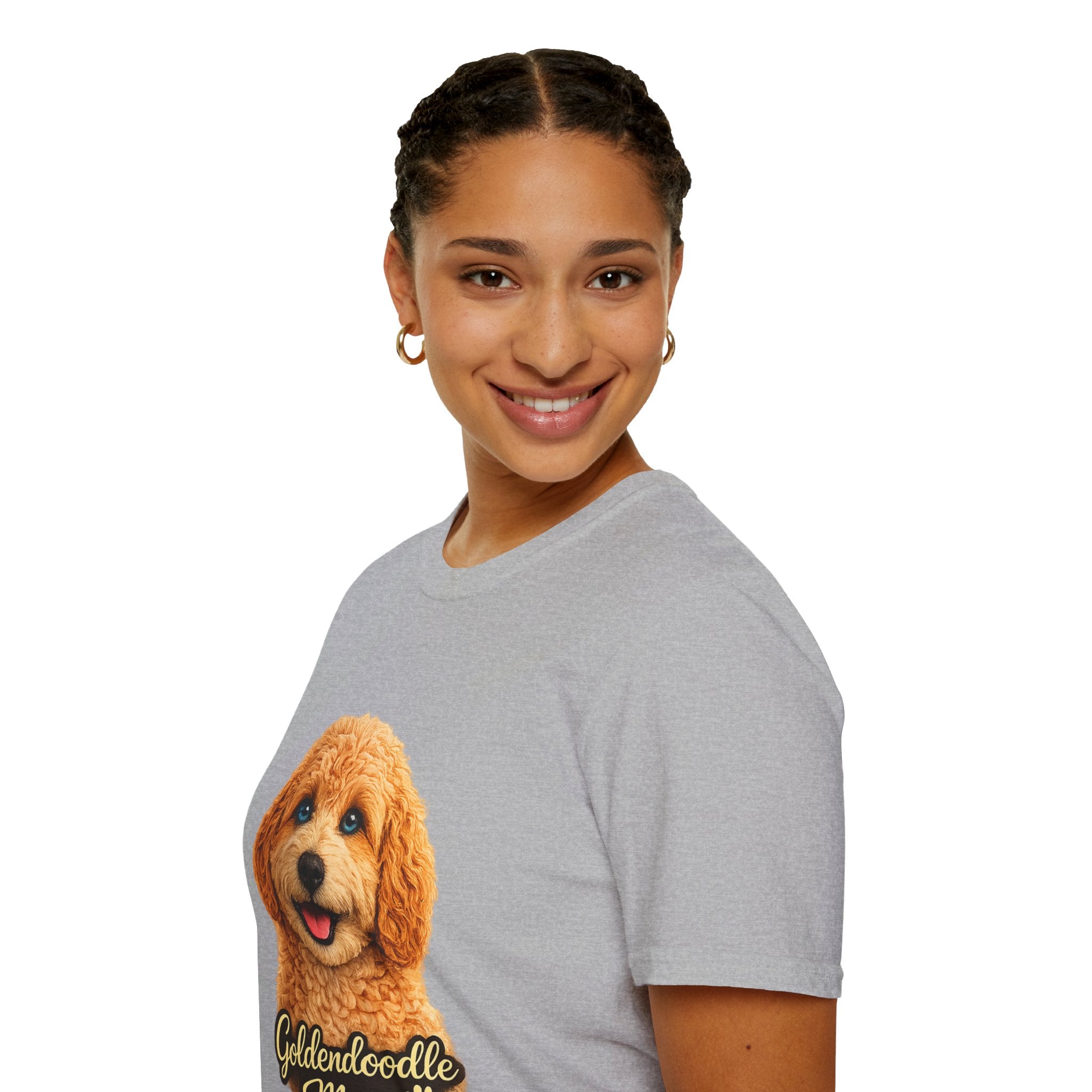 Goldendoodle Mom Shirt – Cute Goldendoodle T-Shirt for Dog Lovers, Doodle Mom Tee, Golden Doodle Gift for Women