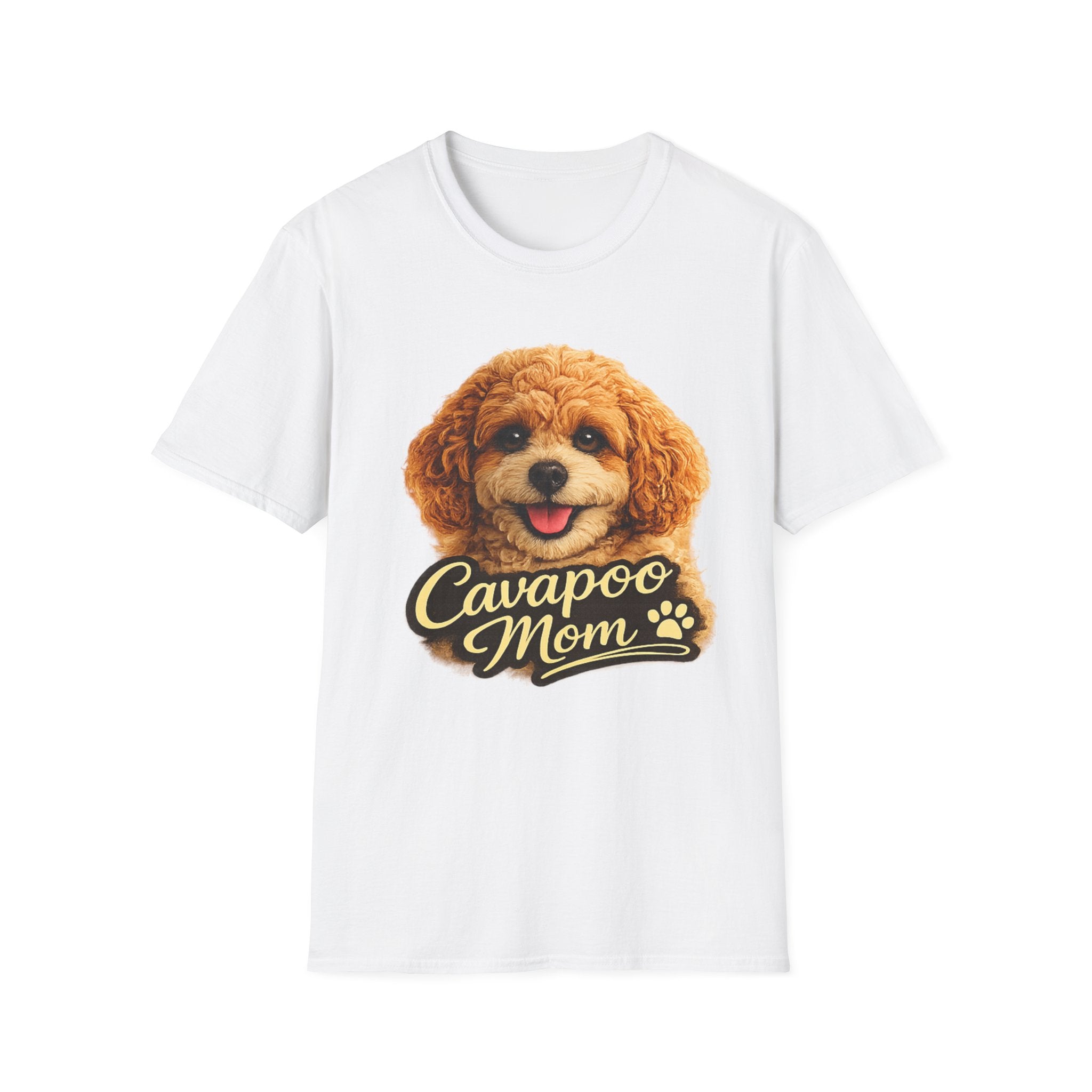 Cavapoo Mom Shirt – Cute Cavapoo T-Shirt for Dog Lovers, Doodle Mom Tee, Cavalier Poodle Mix Gift for Women