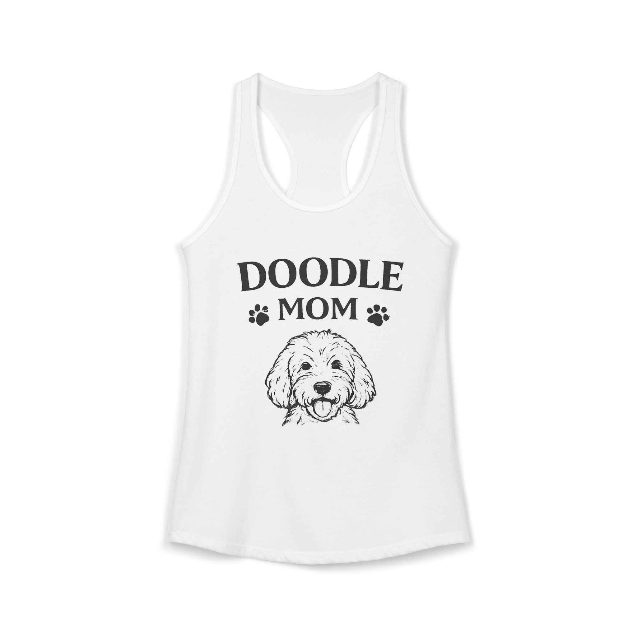 Goldendoodle Mom Racerback Tank — Doodle Dog Mom Tank Top for Women