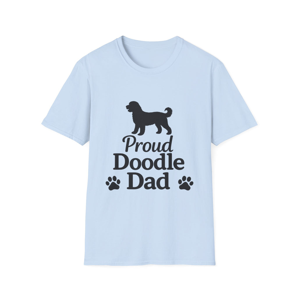 Proud Doodle Dad T-Shirt — Dog Dad Tee for Goldendoodle & Labradoodle Owners