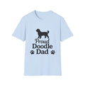 Proud Doodle Dad T-Shirt — Dog Dad Tee for Goldendoodle & Labradoodle Owners