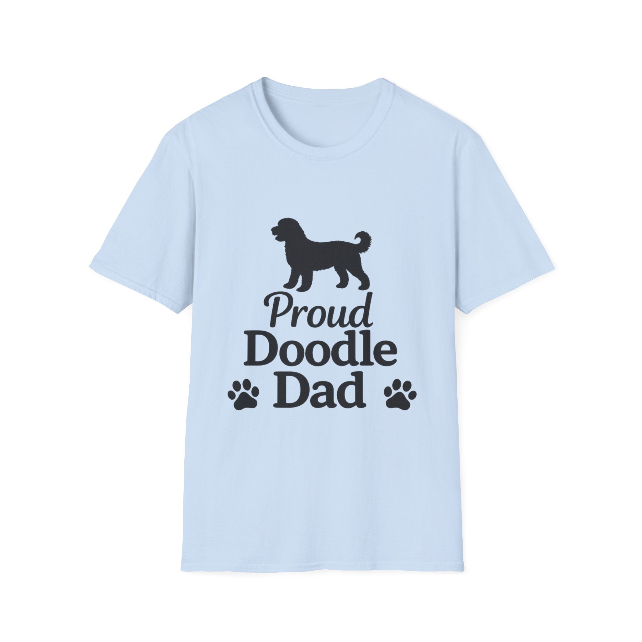 Proud Doodle Dad T-Shirt — Dog Dad Tee for Goldendoodle & Labradoodle Owners