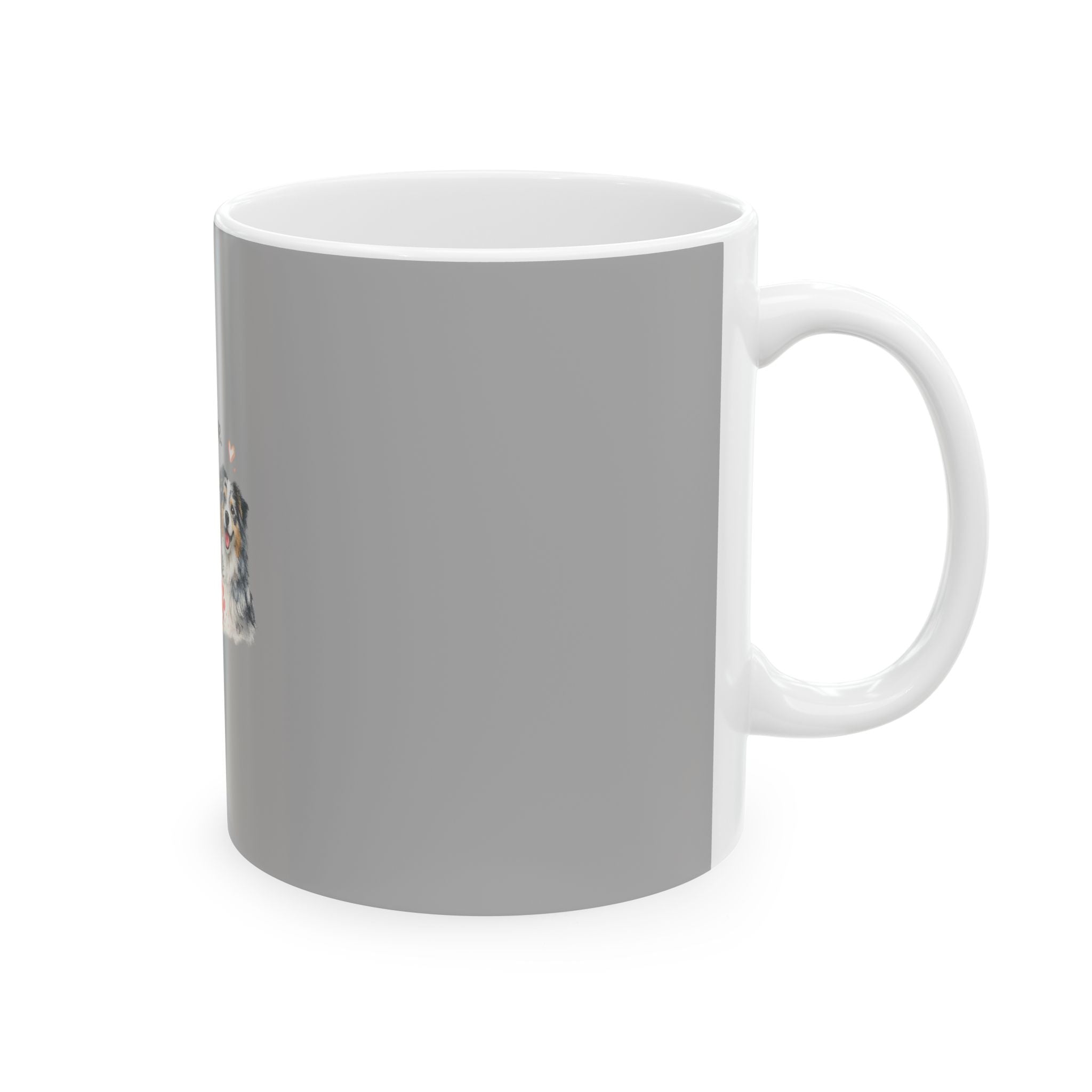Drink Wine, Pet My Aussie Mug — Australian Shepherd Coffee Cup (11oz & 15oz)