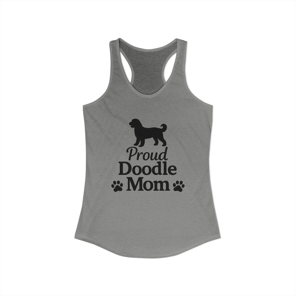 Proud Doodle Mom Racerback Tank